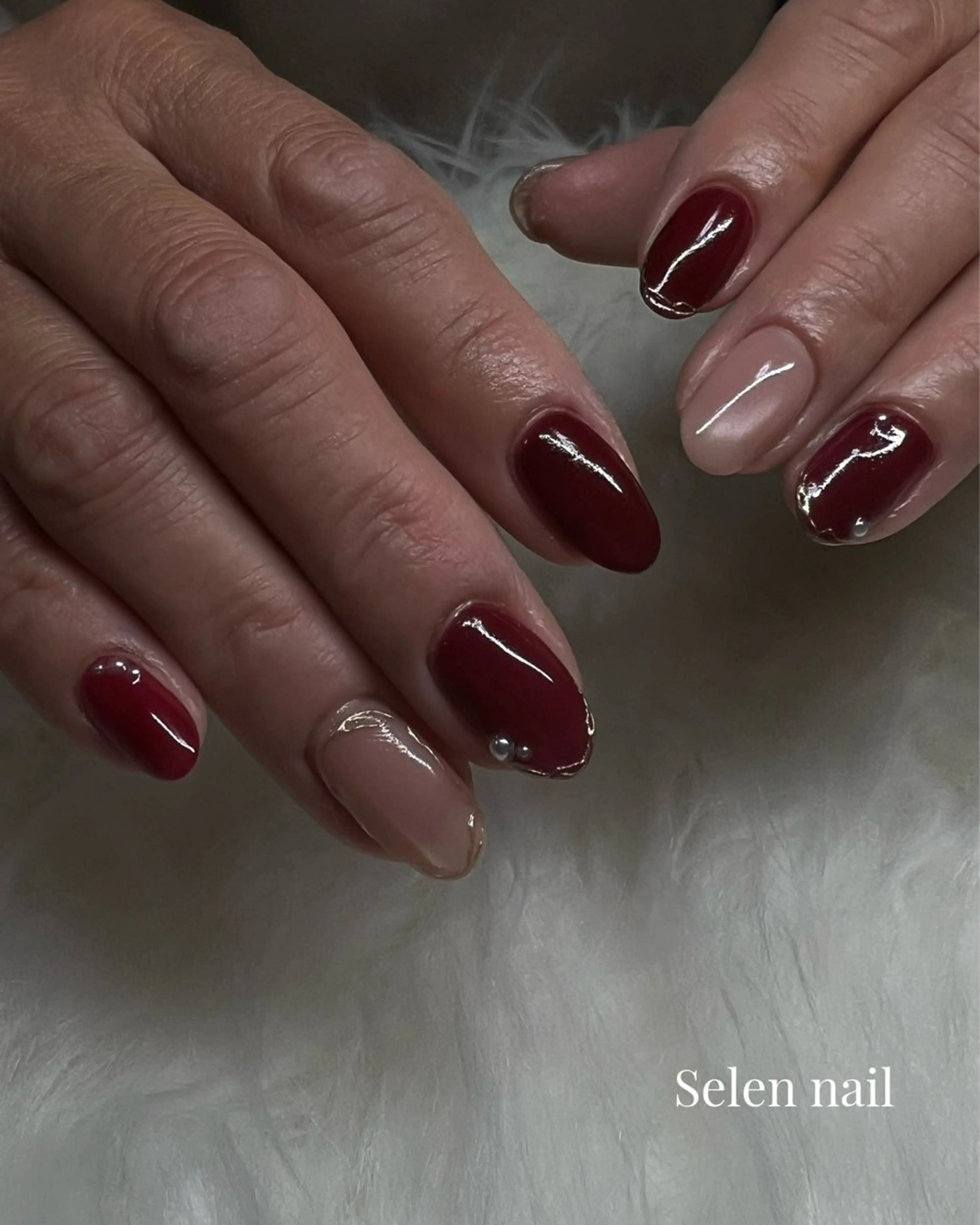 ネイル ハンドネイル Selen nail みづきのネイルデザイン