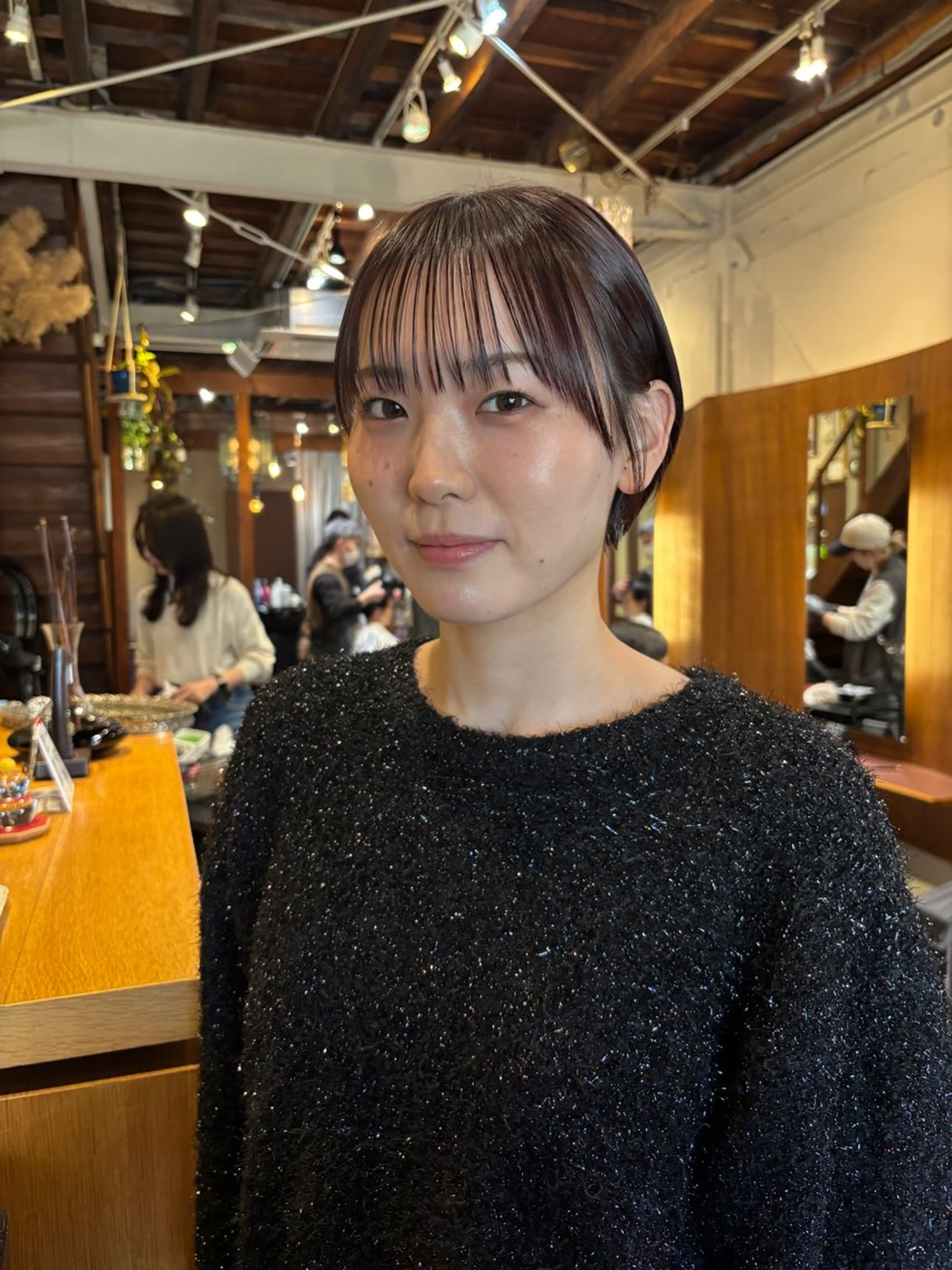 ショート カラー Chiho / 梅田 / ボブ/ パーマのヘアスタイル