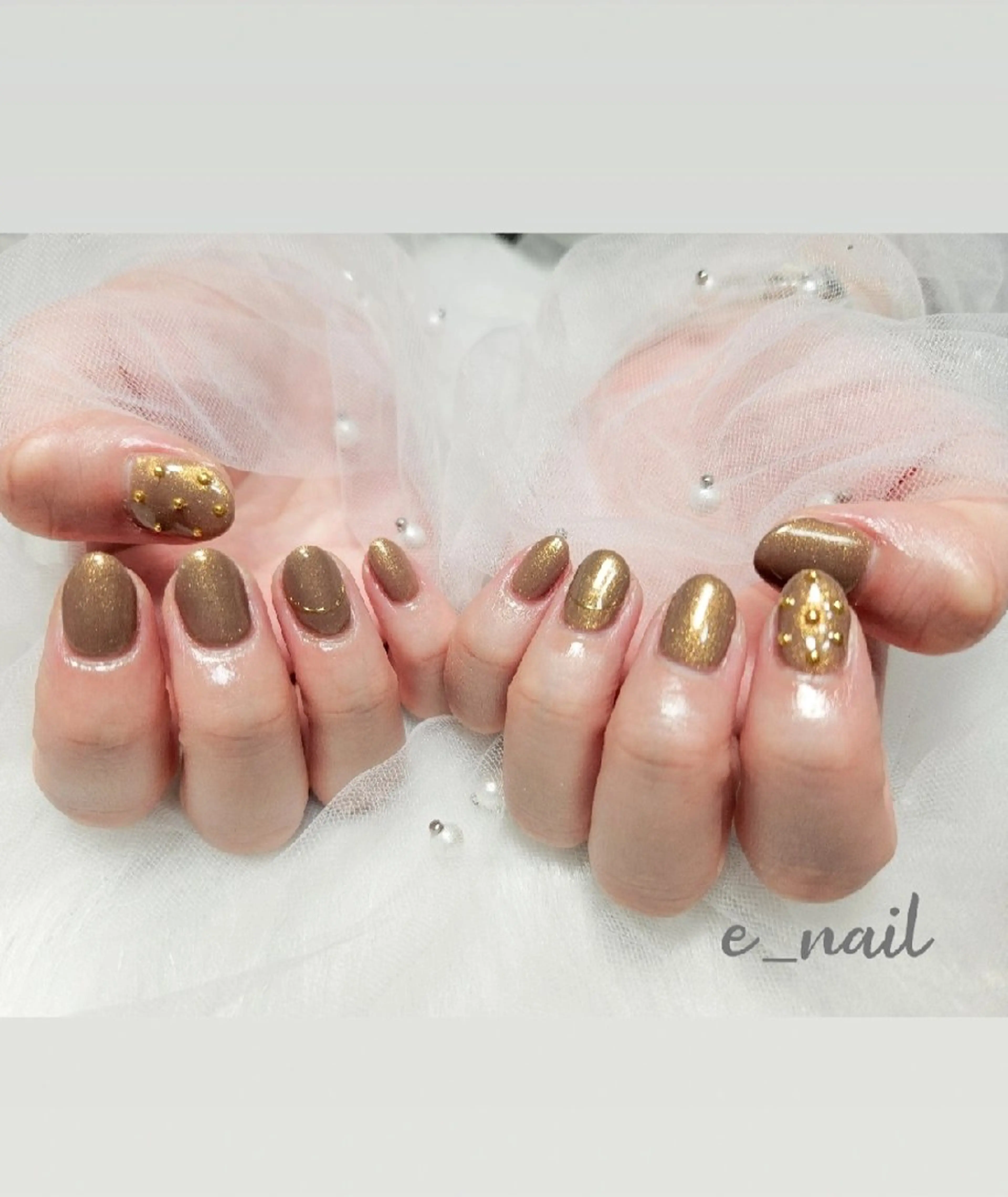 ネイル e_nail🍀自宅 サロン八潮eri☆　のネイルデザイン