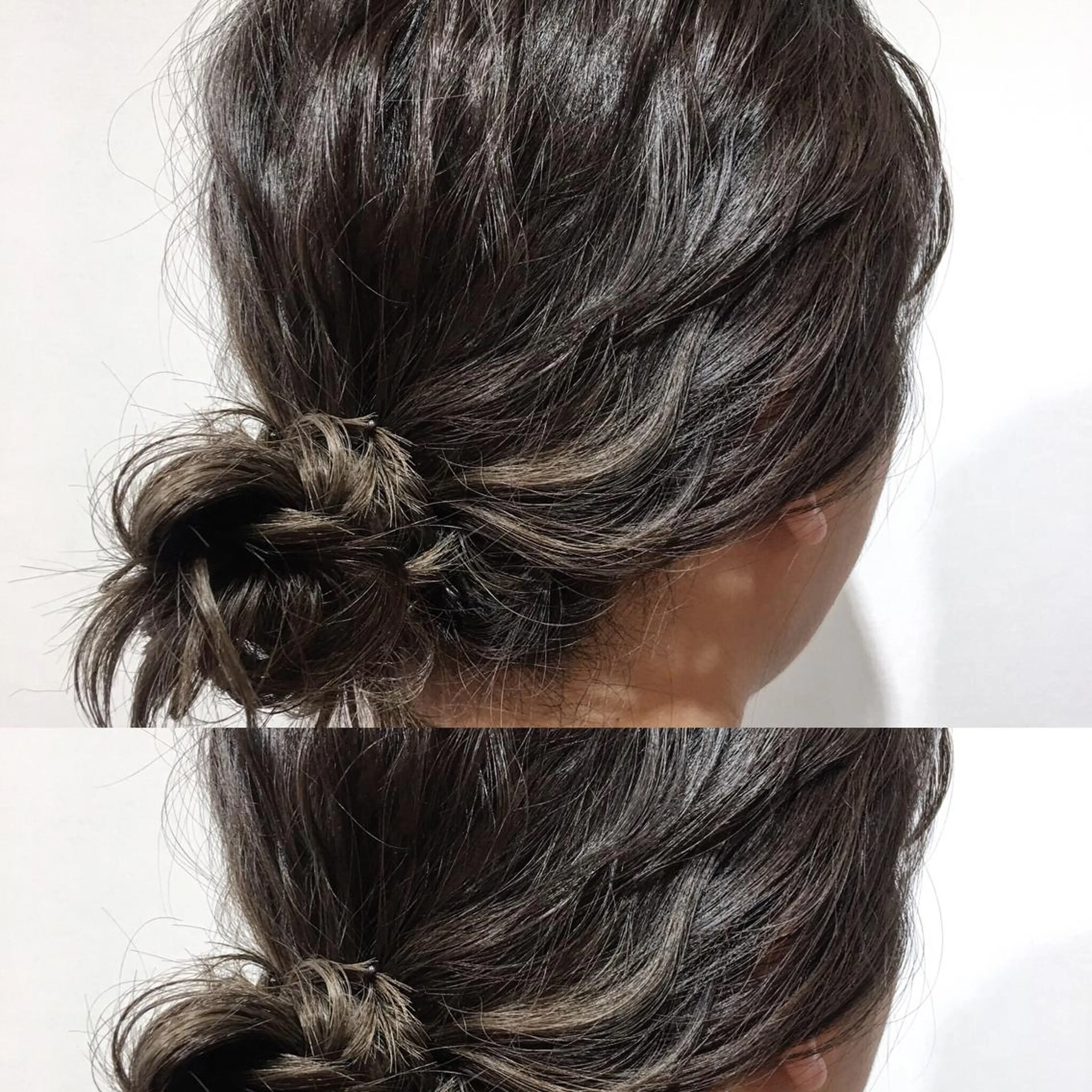 セミロング カラー box mico. mutsumiのヘアスタイル