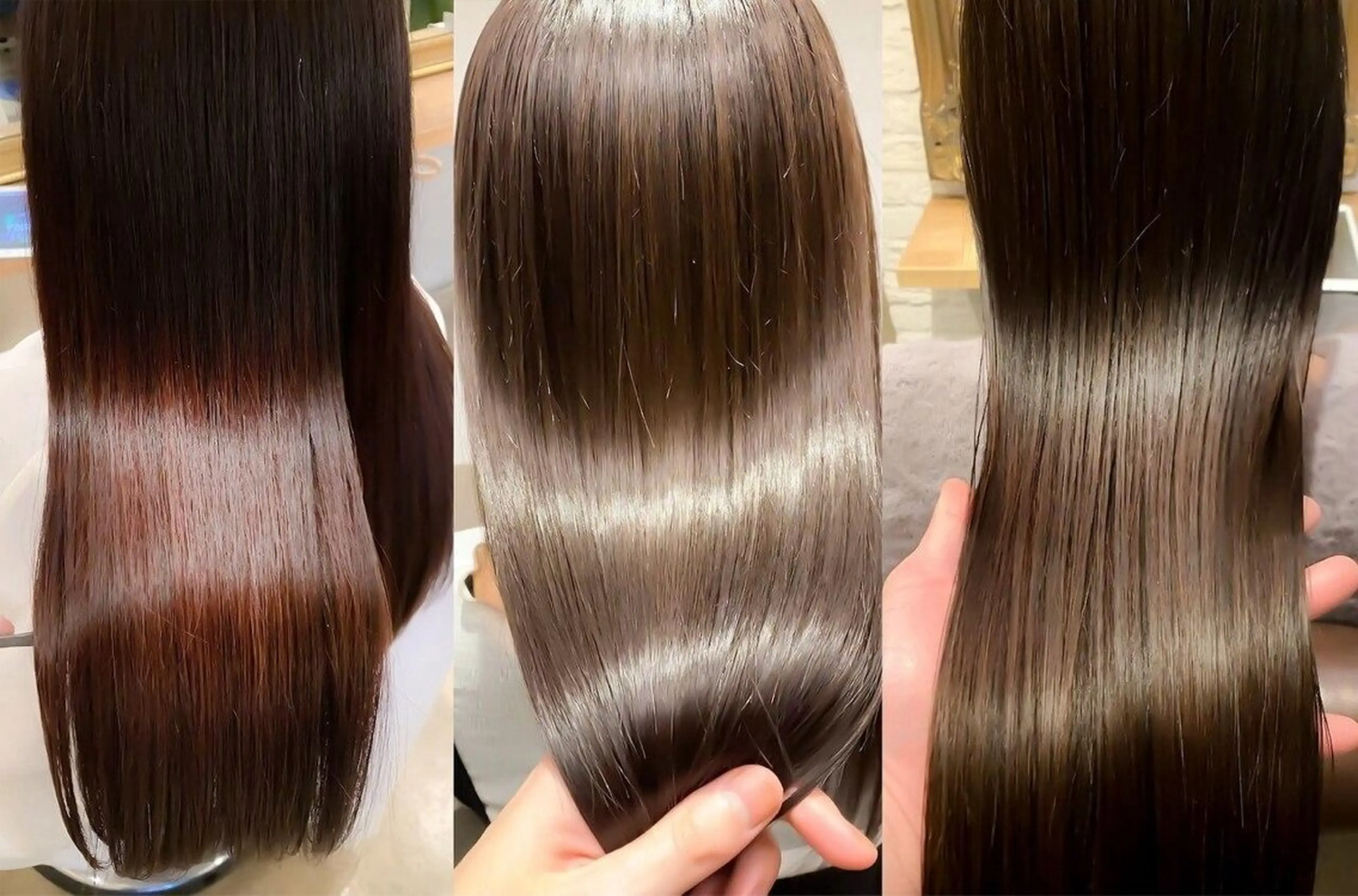 ダメージレス✨酸性ストレート＋カット＋R/Wトリートメントの写真