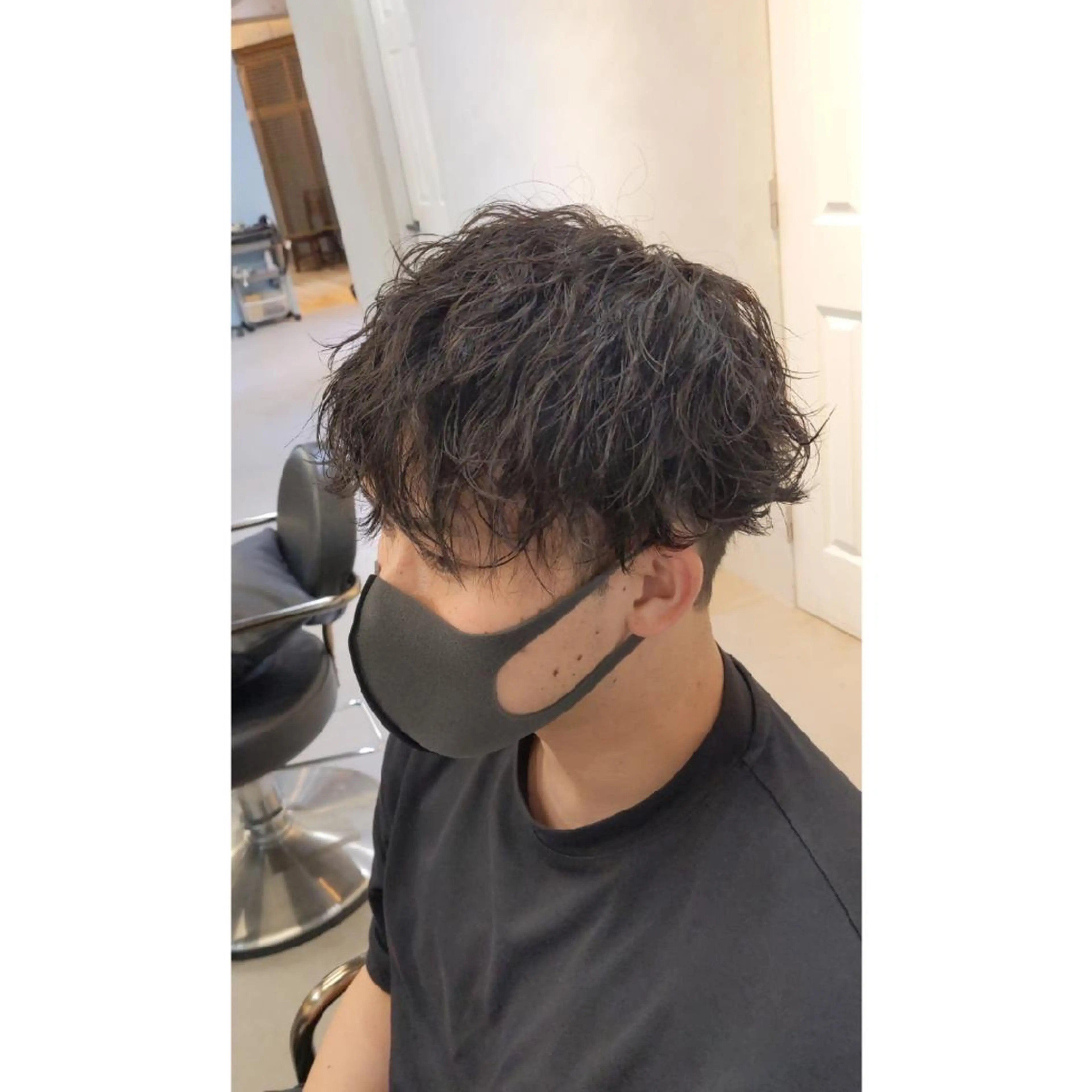 メンズカット＋パーマの写真