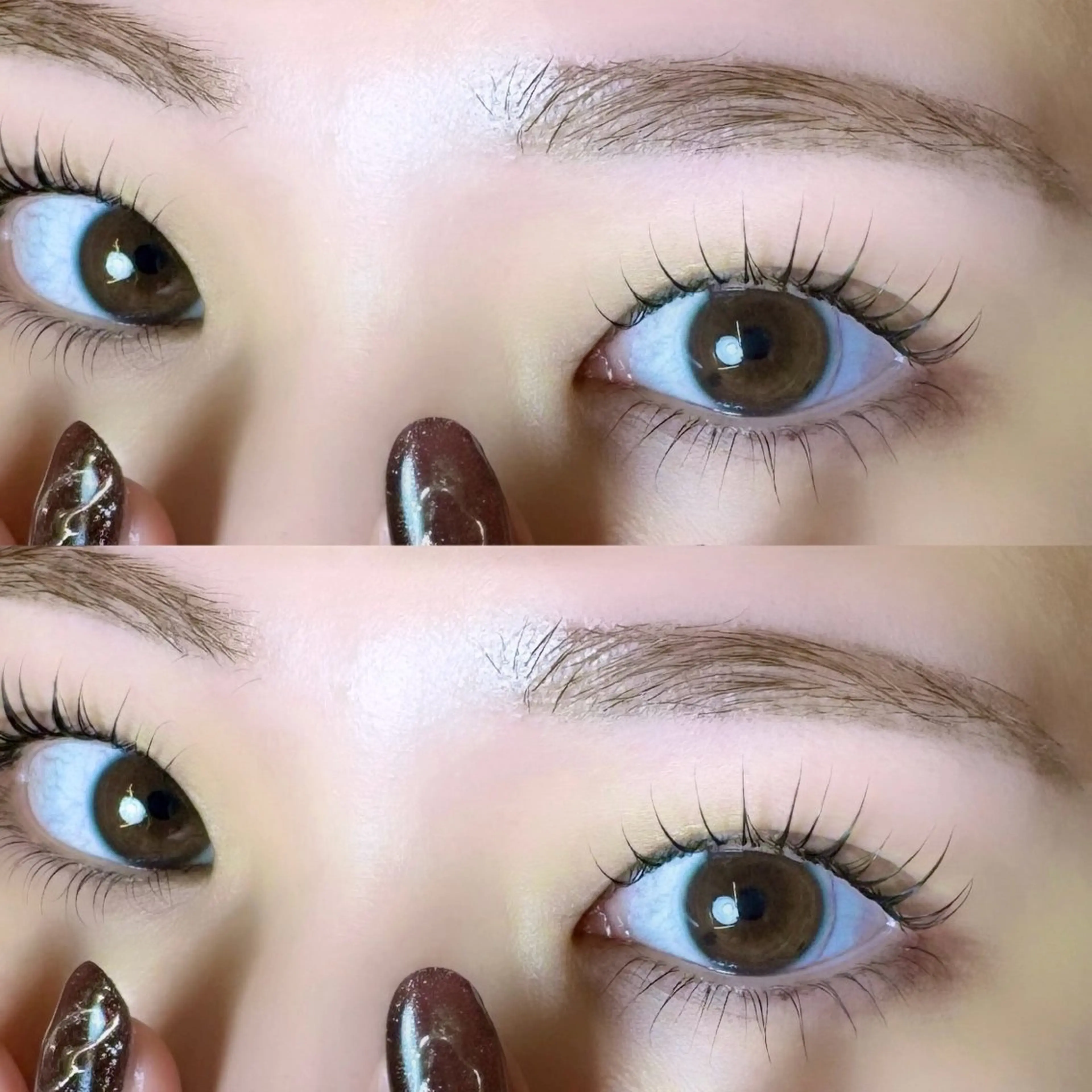 美眉スタイリング 🩵アイブロウワックス＋毛抜き＋眉カット🫧(お仕上りメイク付き)の写真