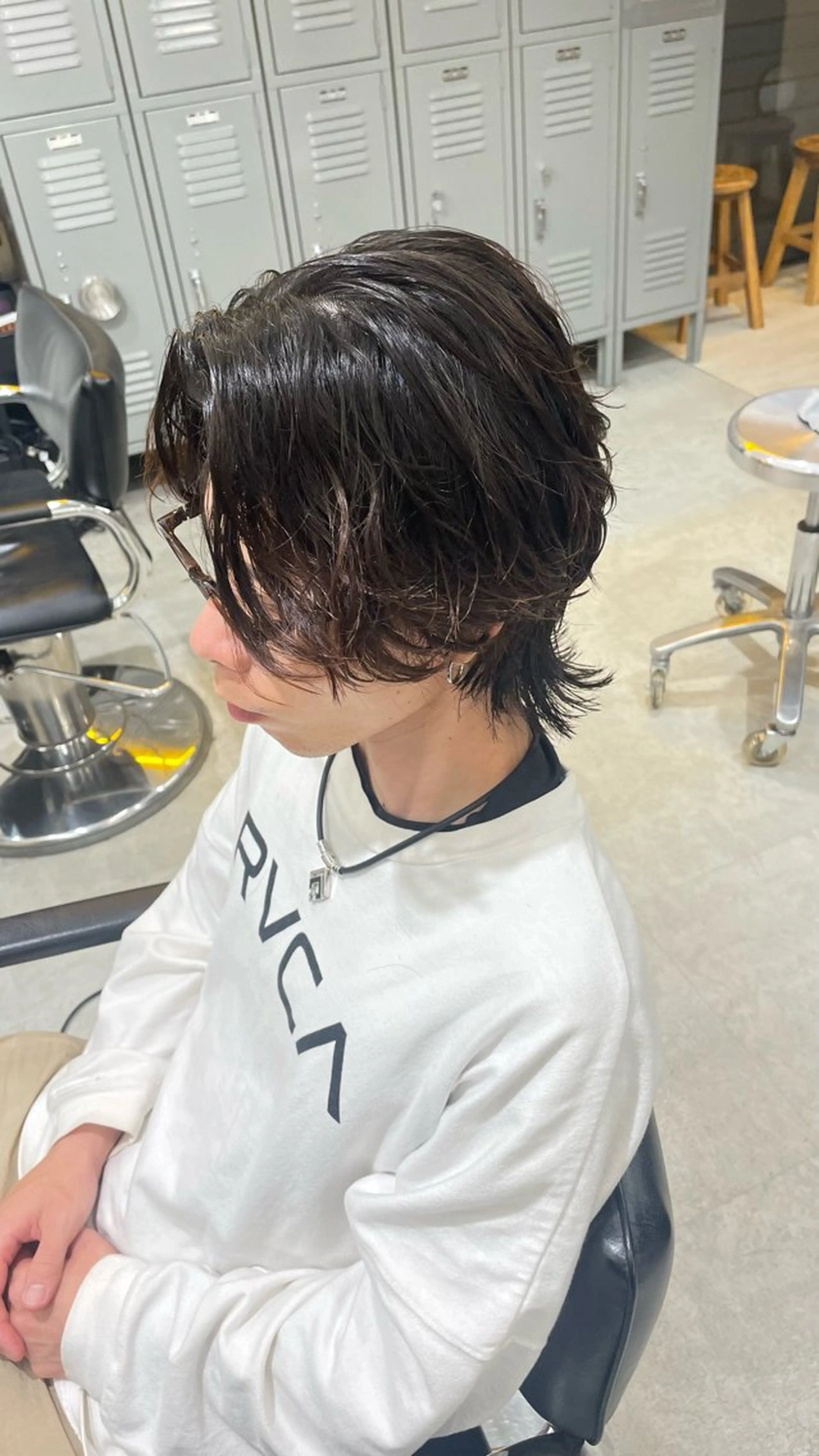 パーマ メンズ カット パーマ fifth 武正 琉生のヘアスタイル