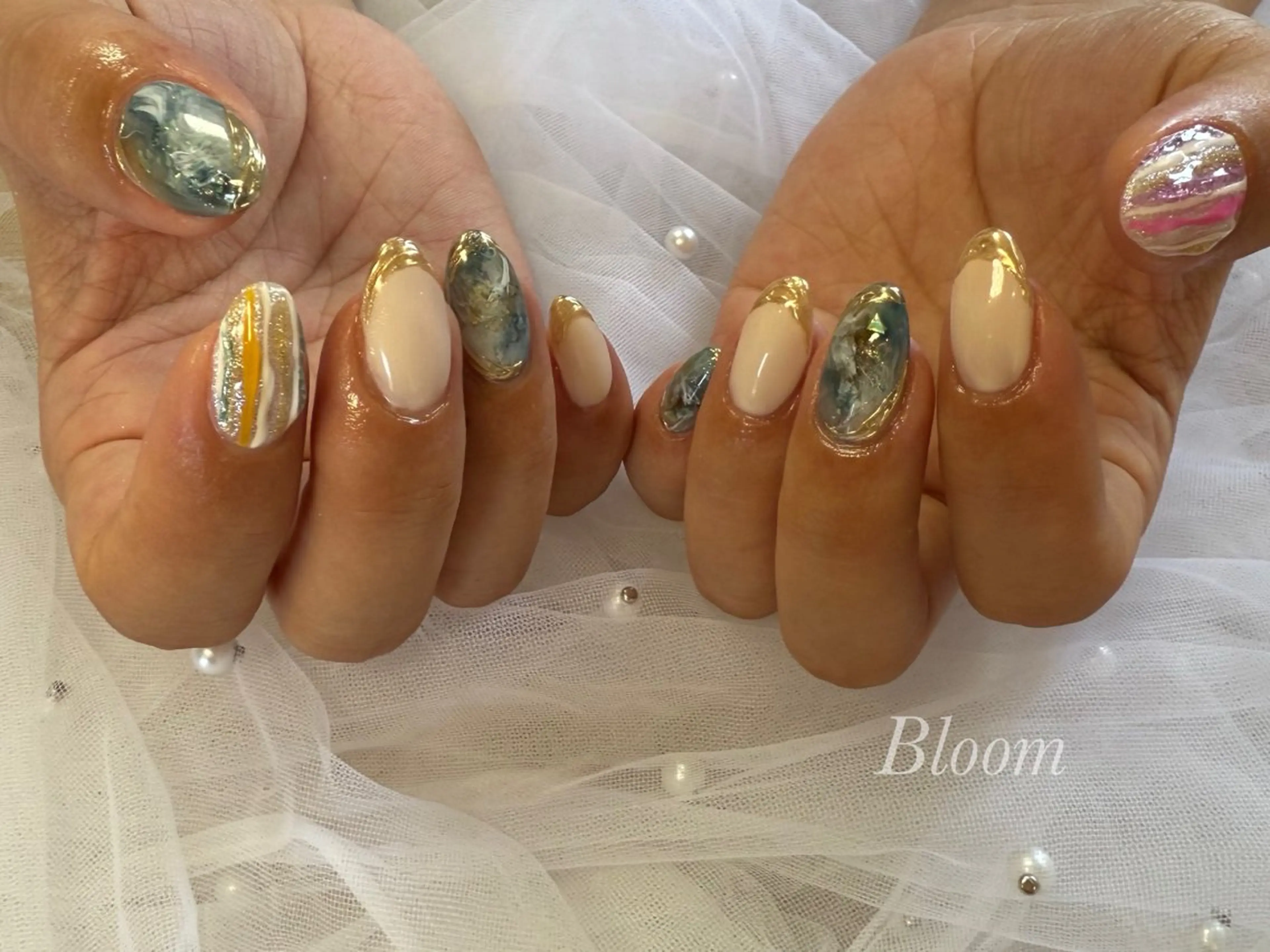 ネイル Bloom a nail studio所属・松下 未来のネイルデザイン