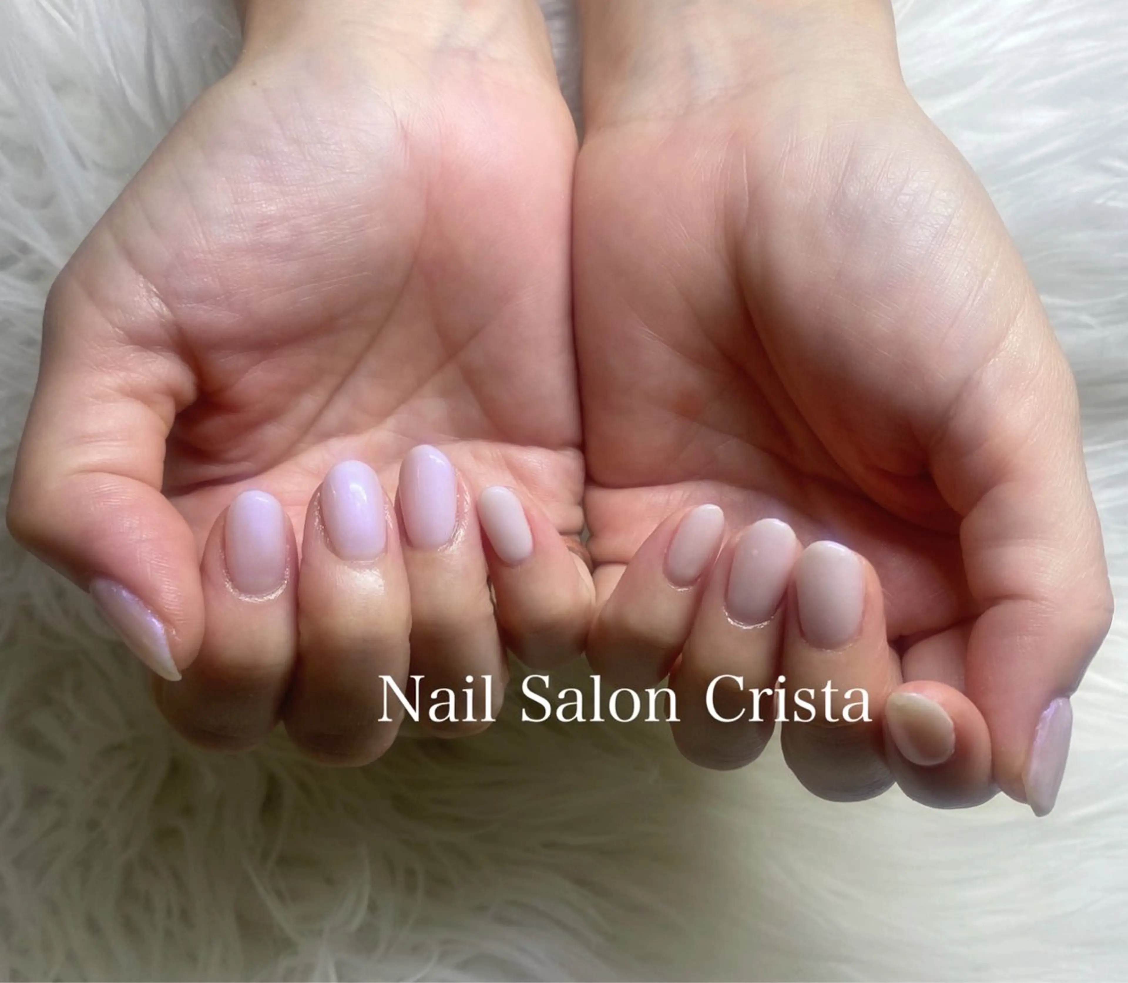 ネイル ジェルネイル パラジェル ホワイト ハンドネイル CRISTA所属・CRISTA MOMOのネイルデザイン