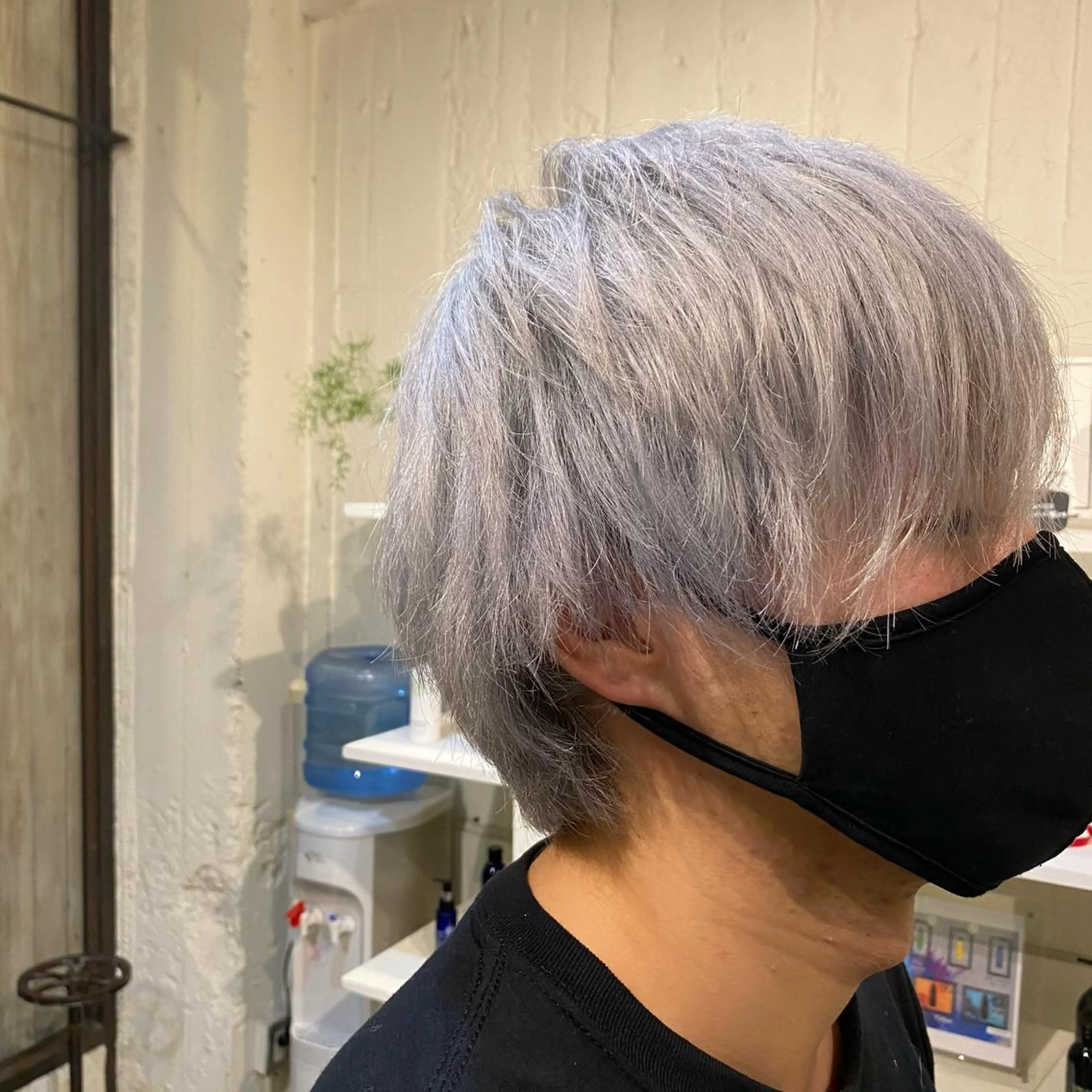 カラー シルバー 谷九/天王寺/上本町 /似合わせ/北川響のヘアスタイル