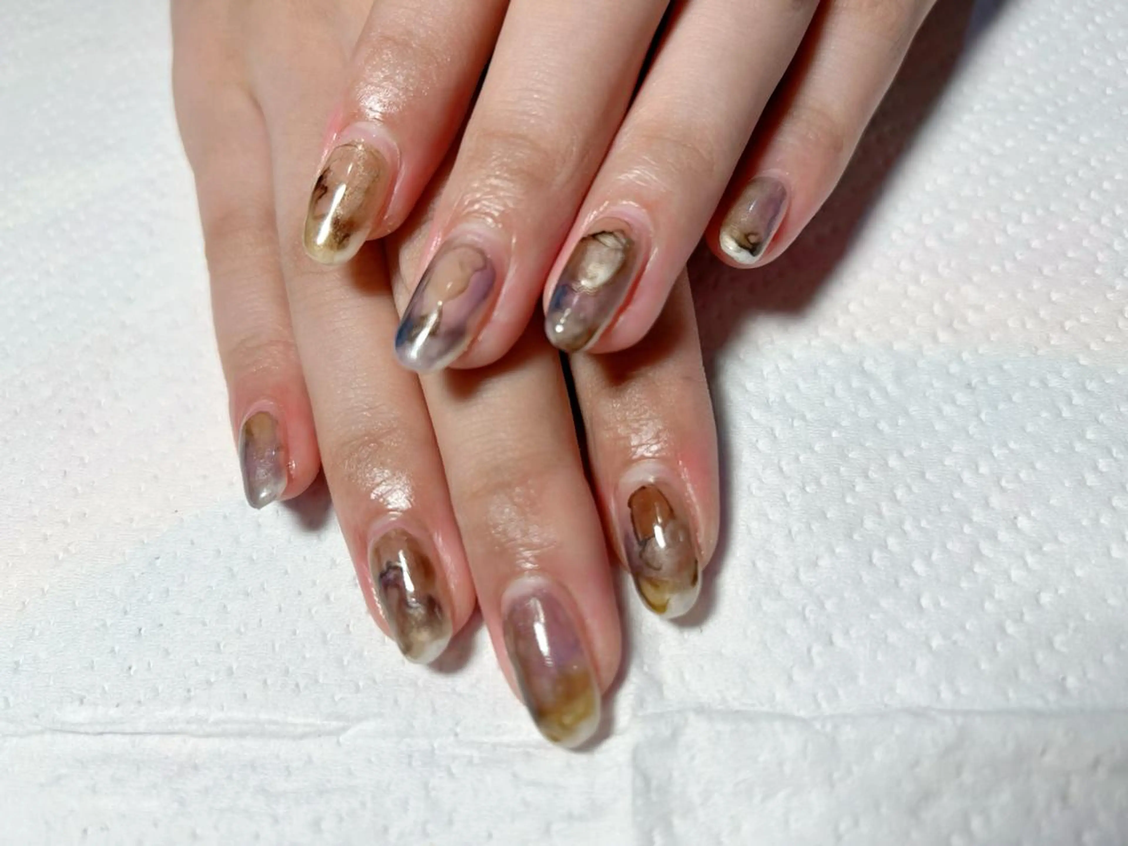 ネイル ニュアンスネイル ハンドネイル Ainchi nail所属・＊ misa ＊のネイルデザイン