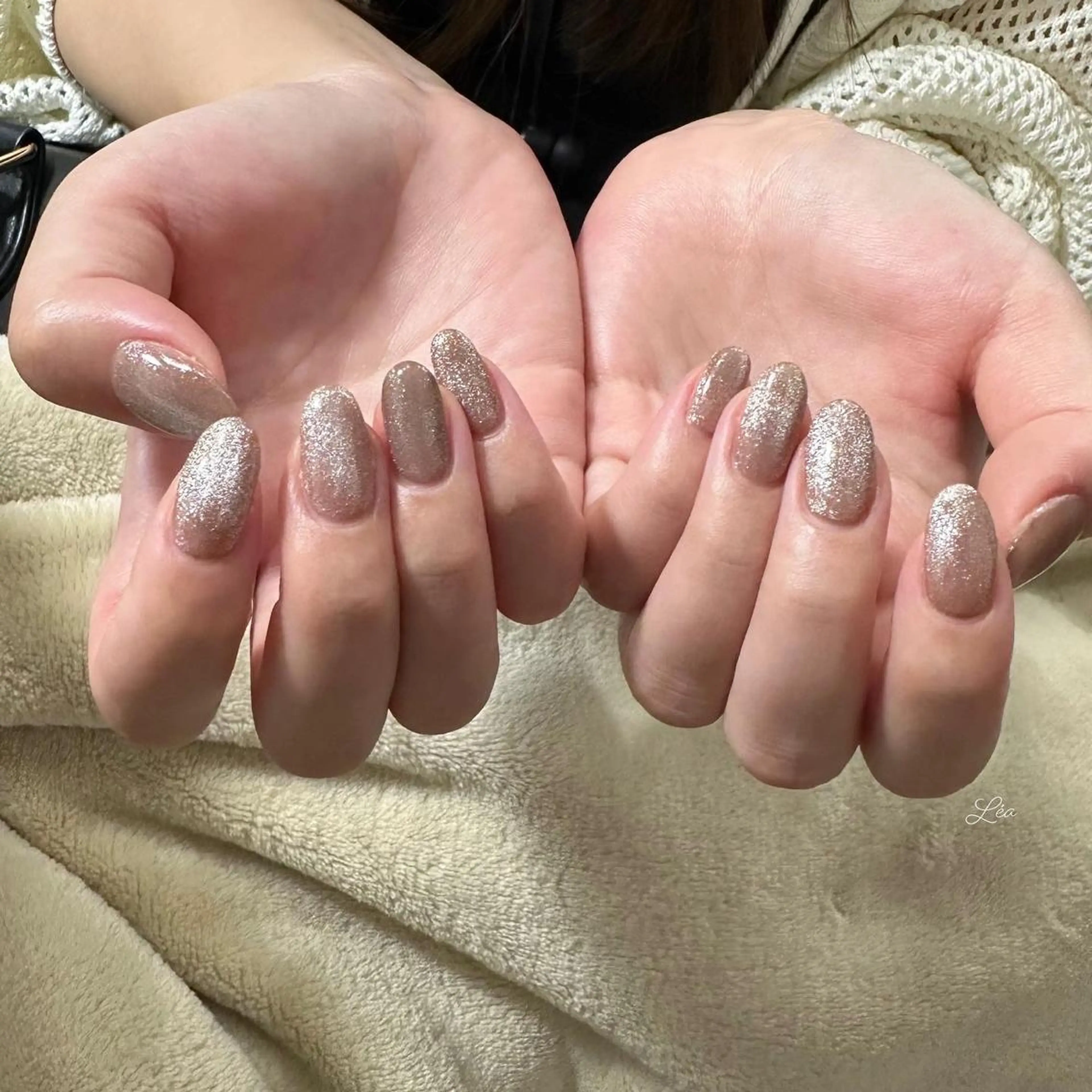 ネイル ジェルネイル マグネットネイル パラジェル ソフトジェル Léa nailのネイルデザイン