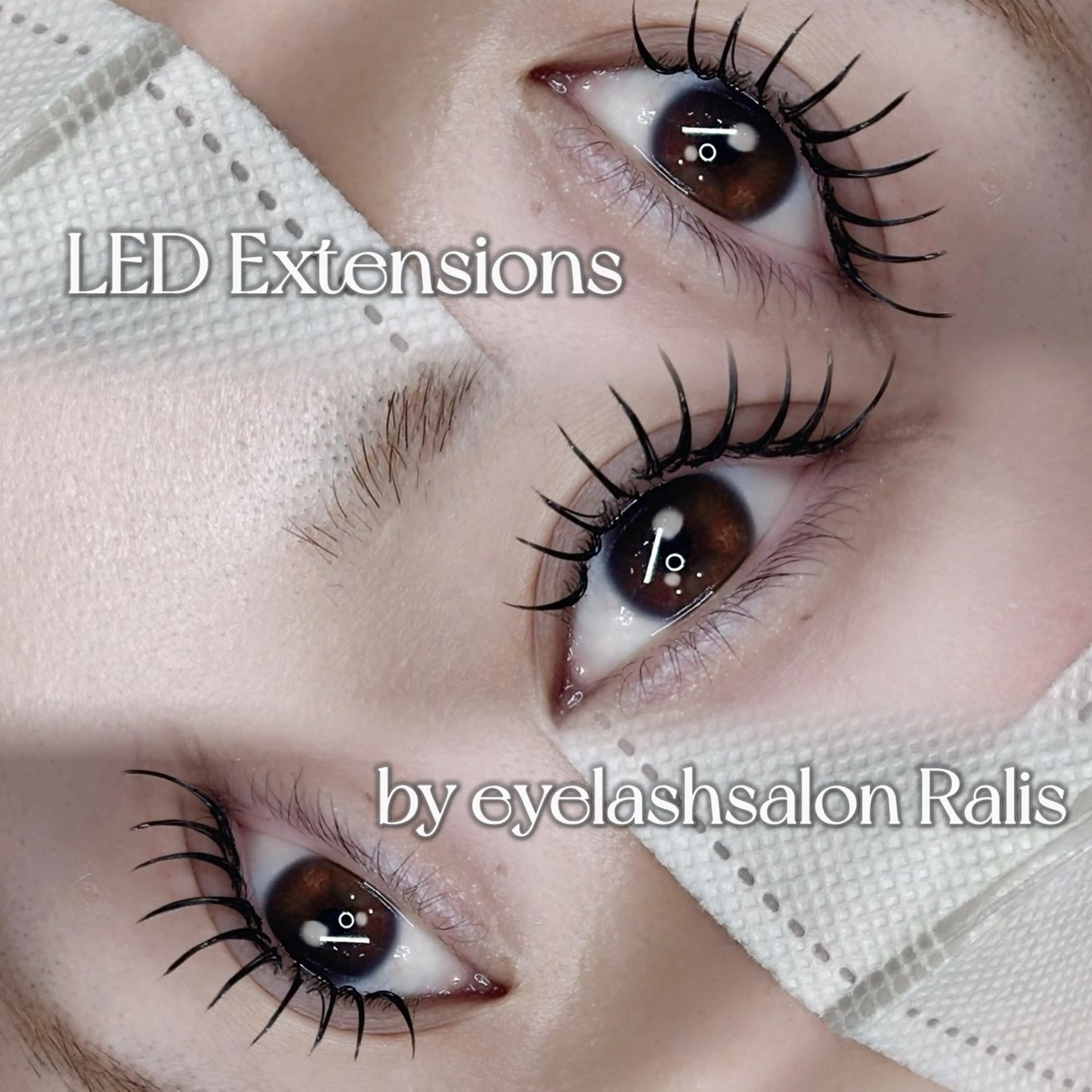 【アイシャンプー付】LEDエクステ120本まで付け放題の写真