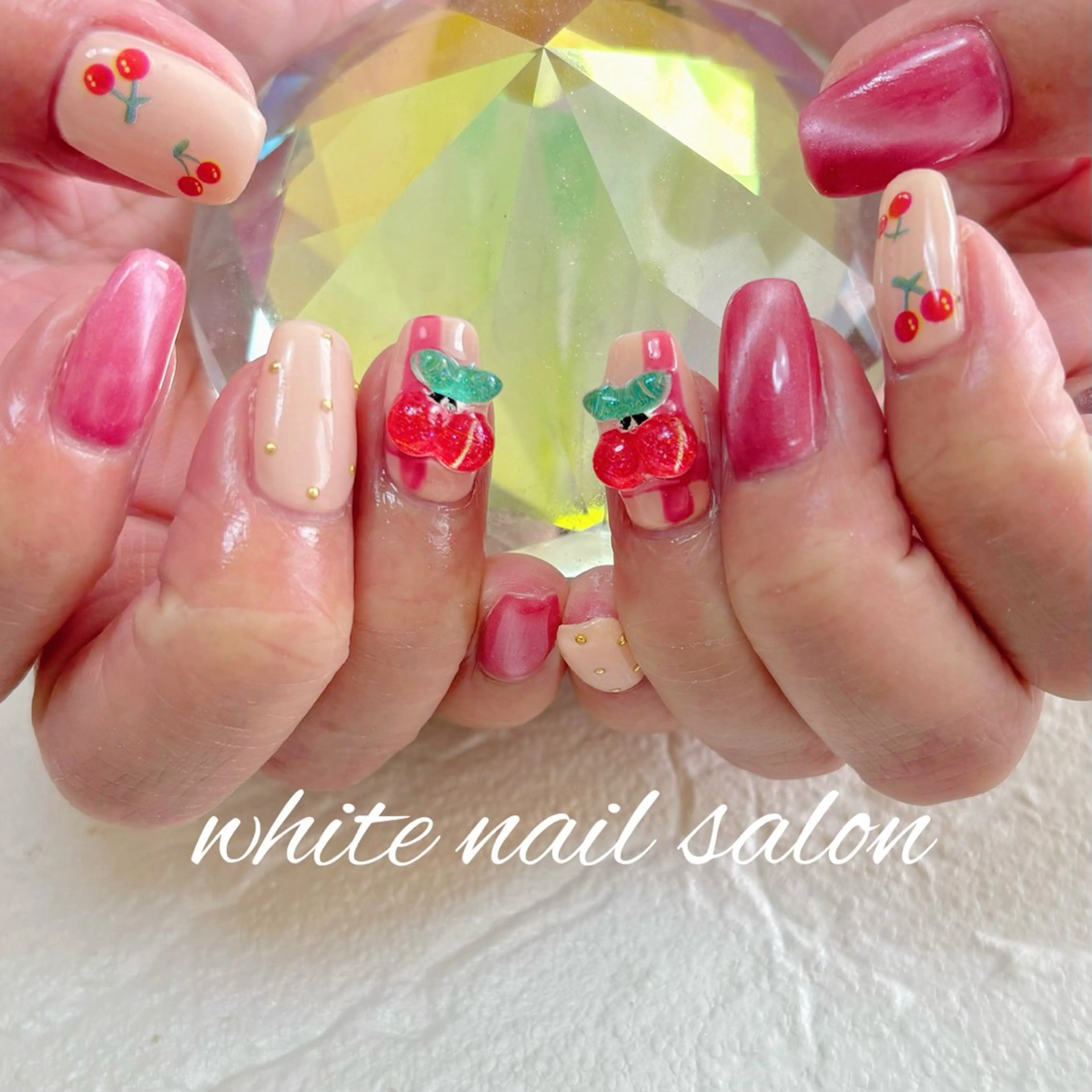 ネイル フットネイル ハンドネイル white nail salonのネイルデザイン