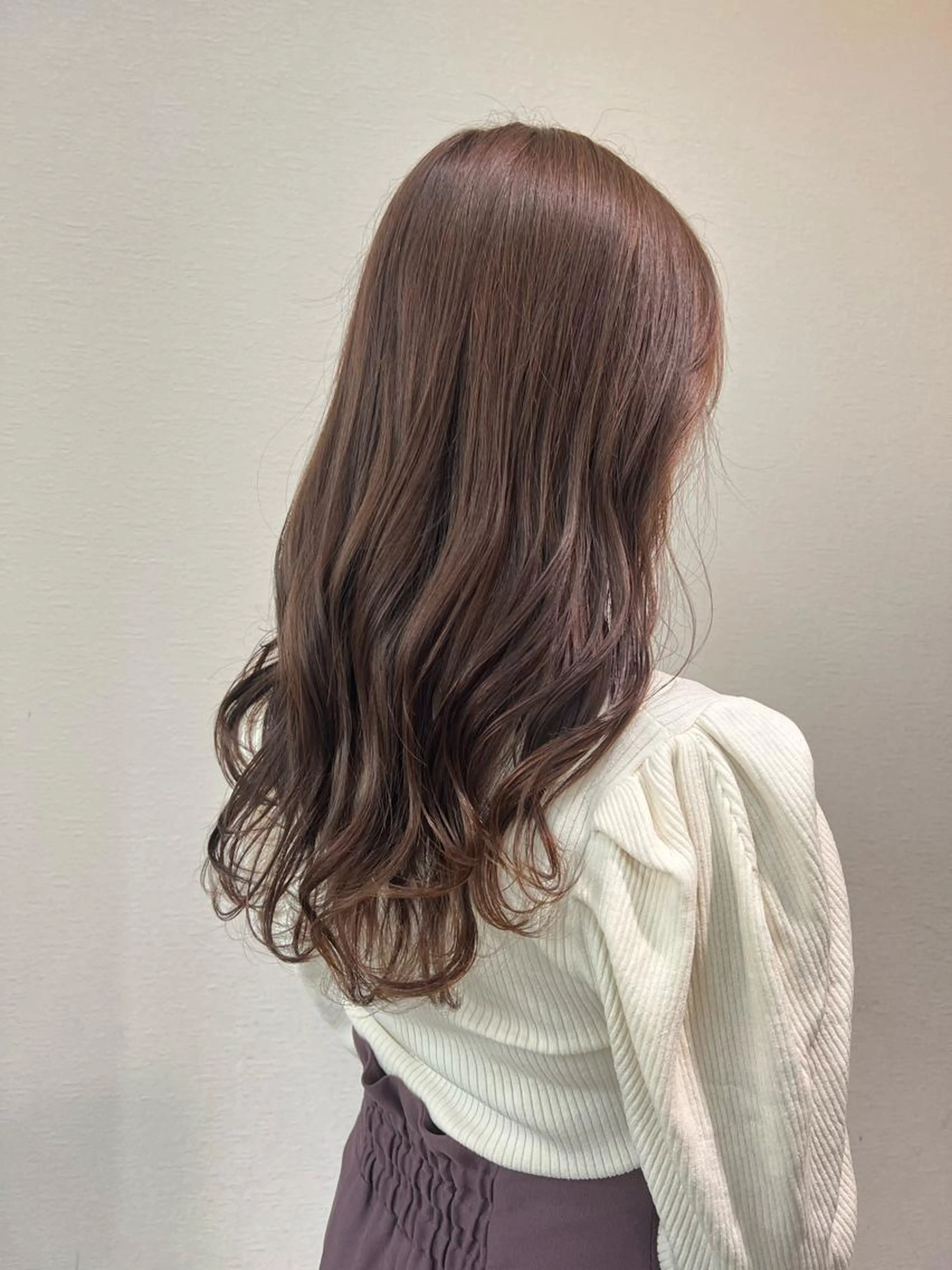 【U22】カット+ブリーチなしダブルカラー+トリートメントの写真