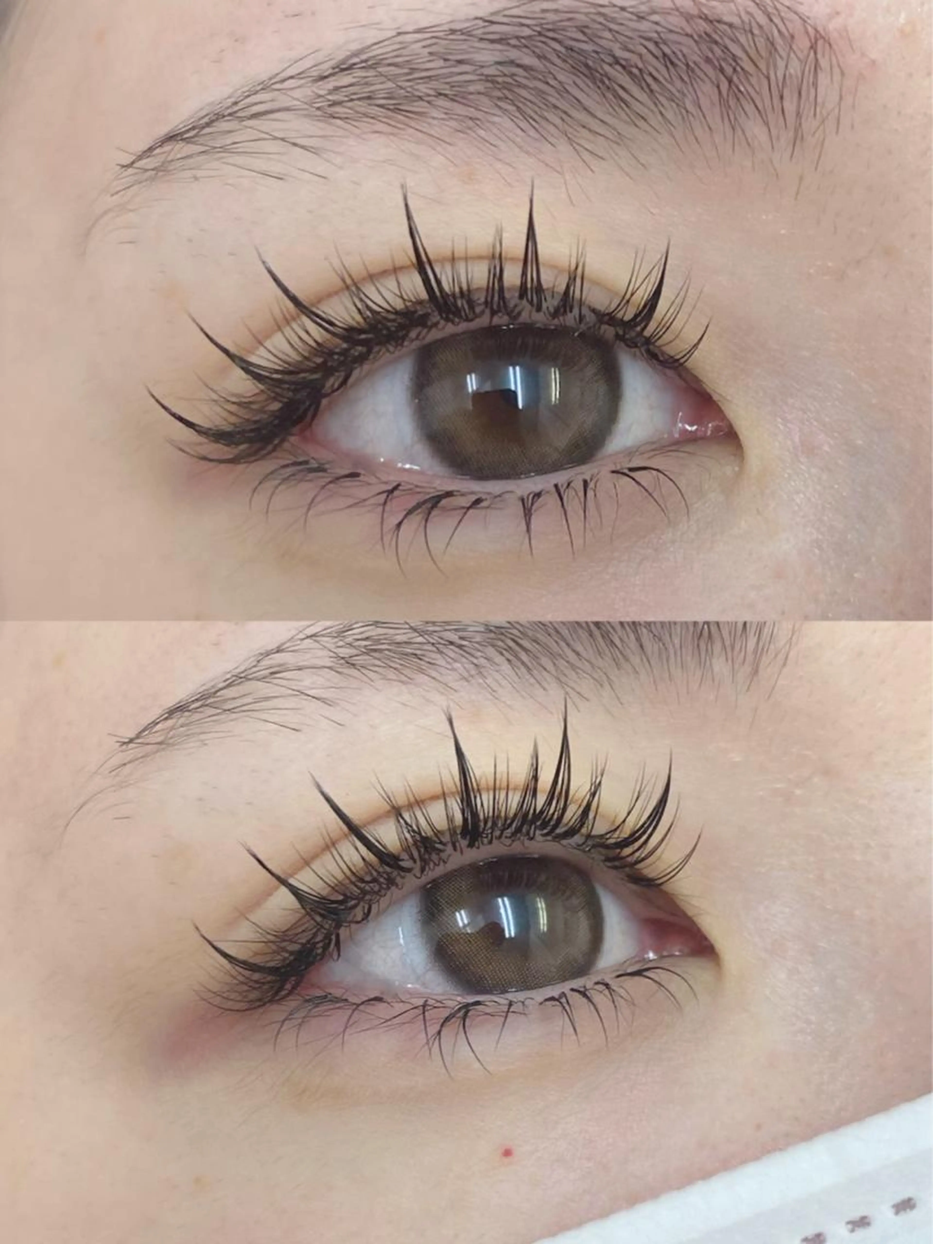 エクステで作るワンホンデザイン❣️フラットマットラッシュ140本の写真