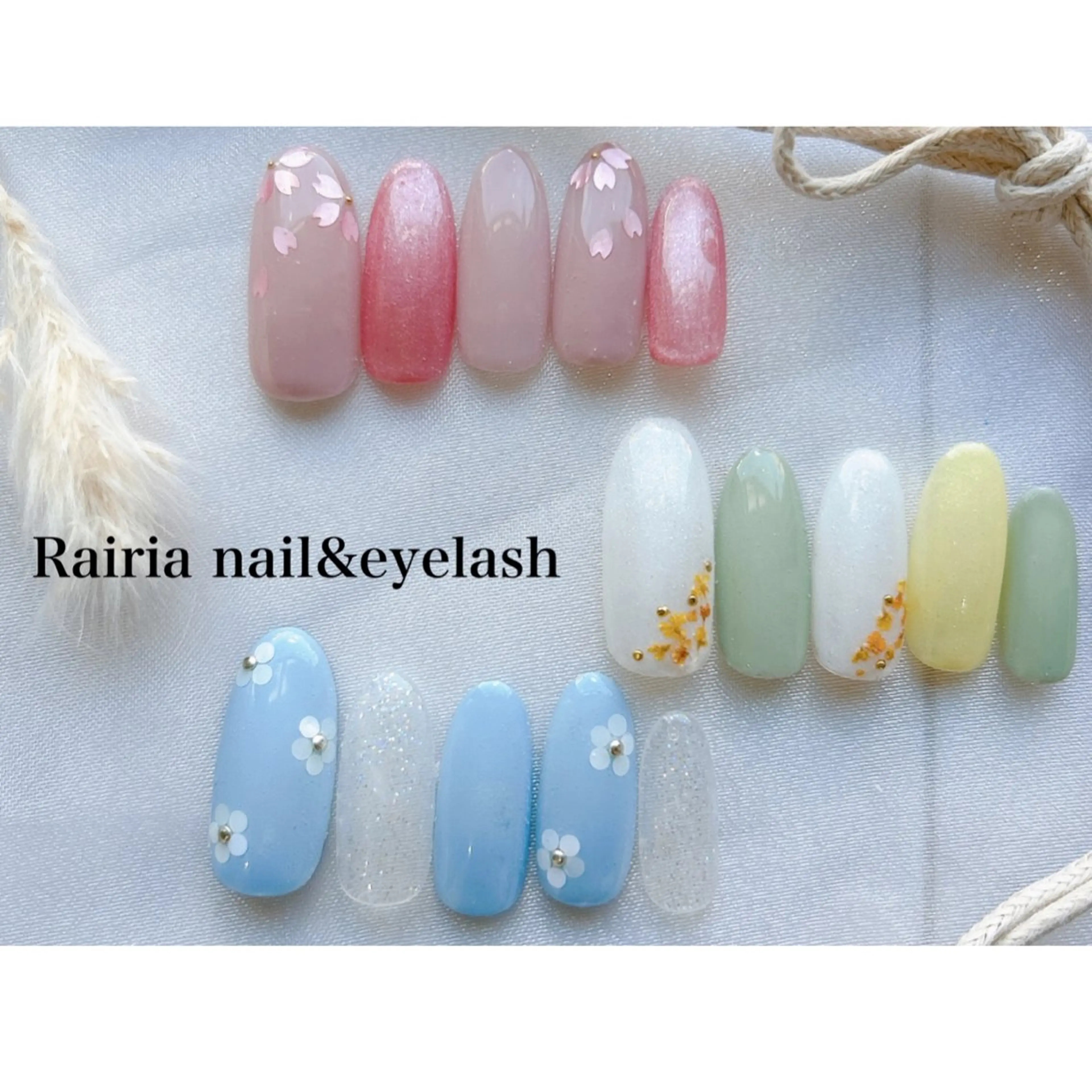 ネイル 持ち込み ハンドネイル Rairia nail&eyelash小岩店所属・Rairianail 小岩店のネイルデザイン
