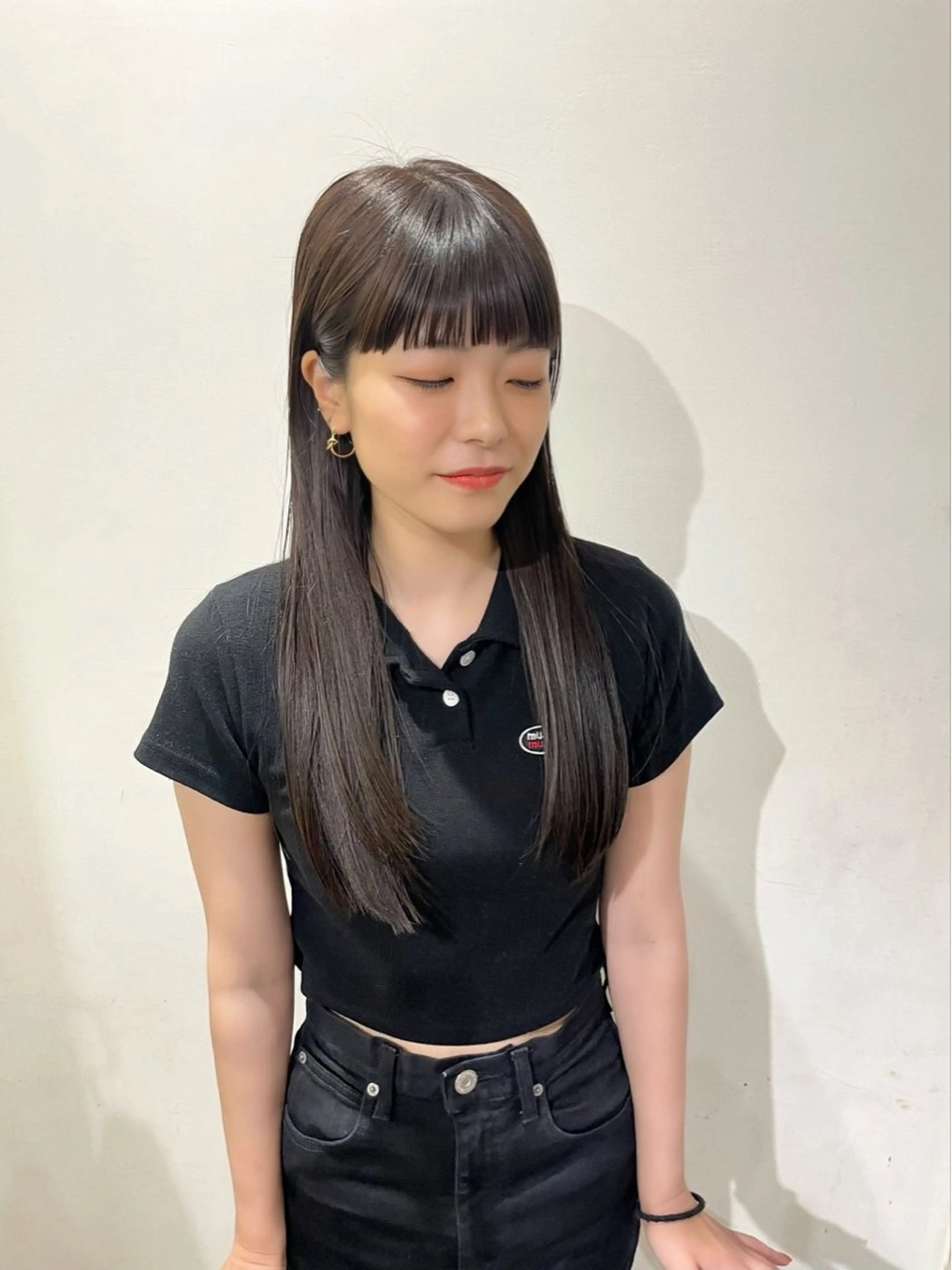 ロング 平 一裕のヘアスタイル