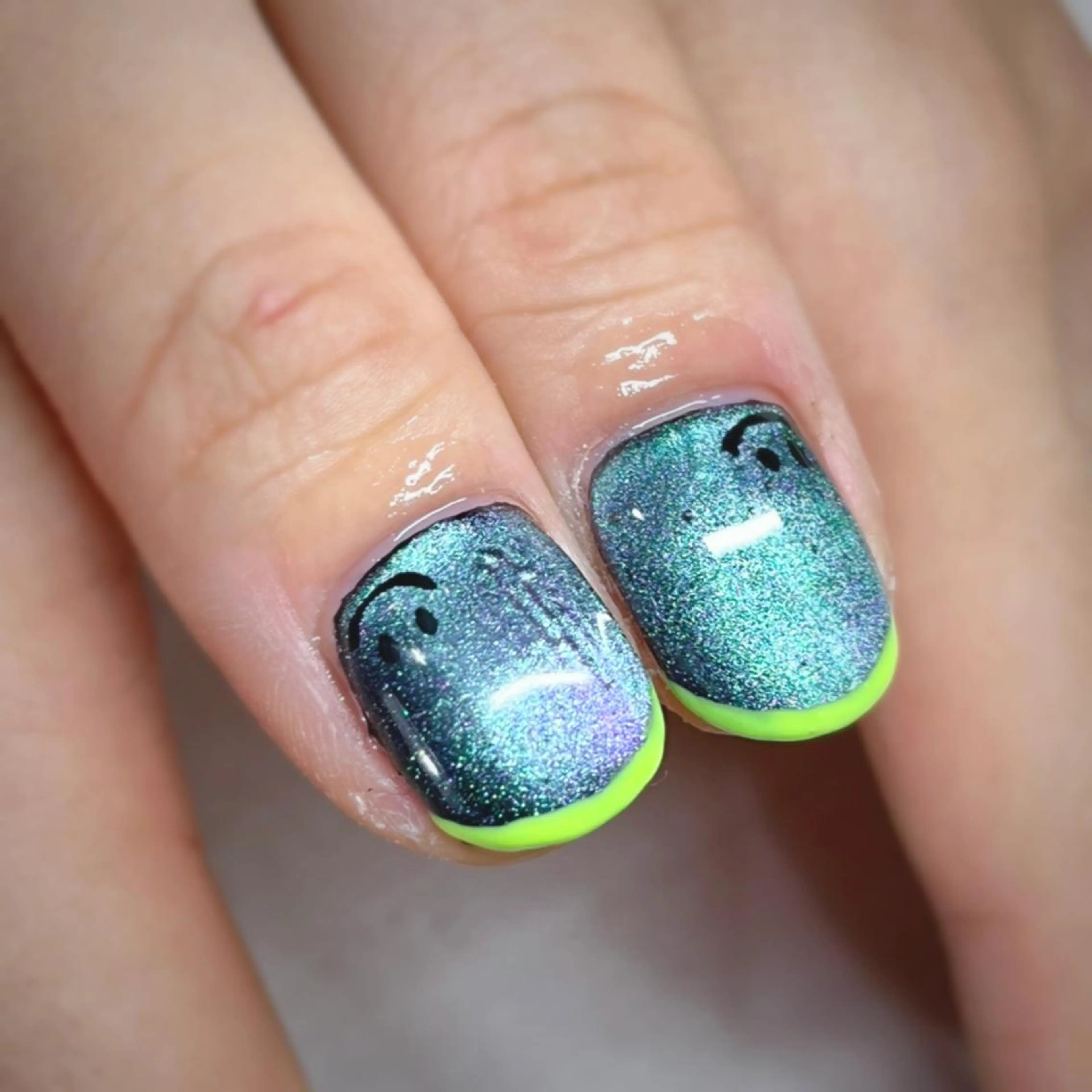 メンズ ネイル メンズ韓国風 アートネイル クリアネイル フレンチネイル ジェルネイル 🐕‍🦺Yappy 💗A-tanのネイルデザイン