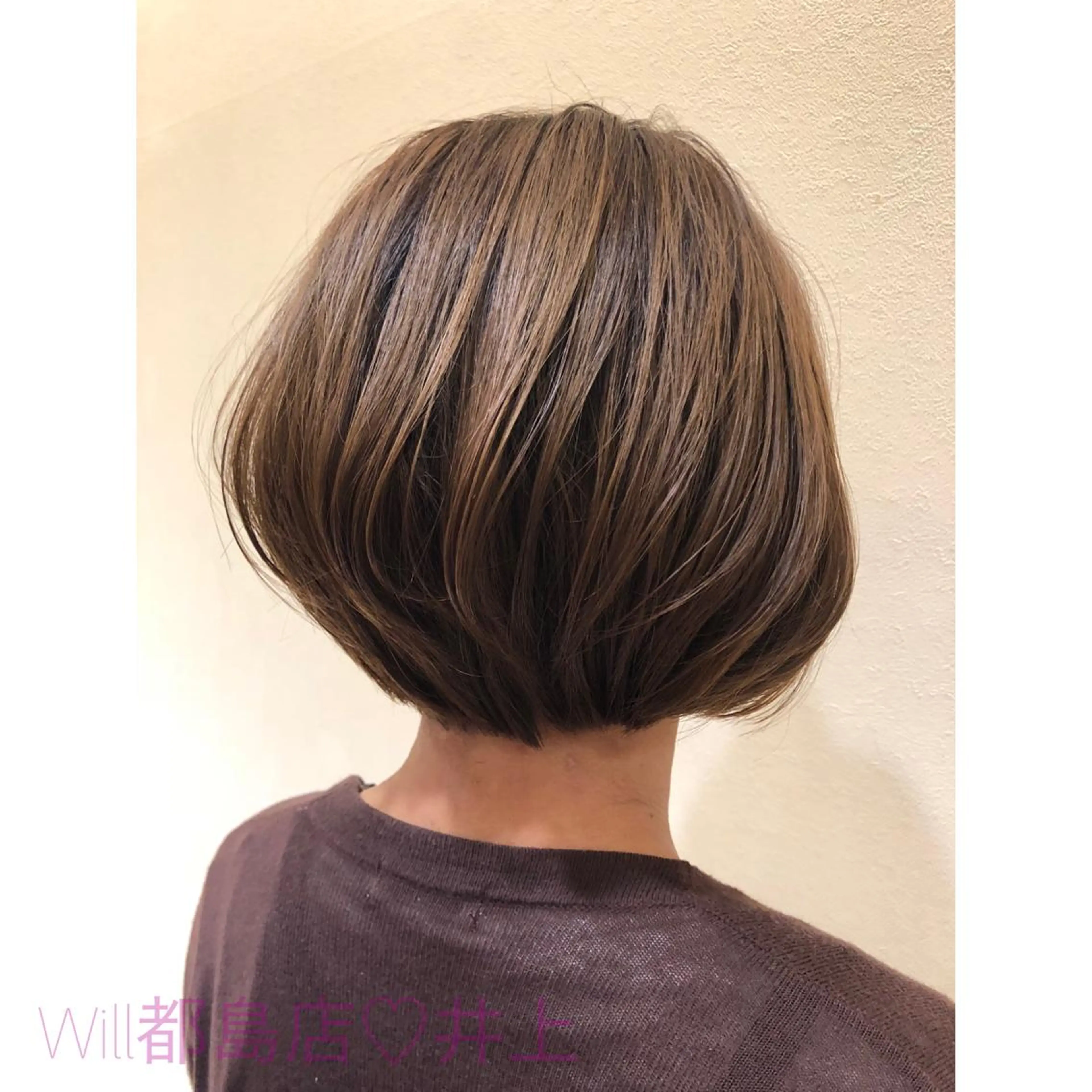 ショート カラー ショートボブ ボブ ショートヘア 小顔カット 骨格肌色 似合わせ/YUKAのヘアスタイル