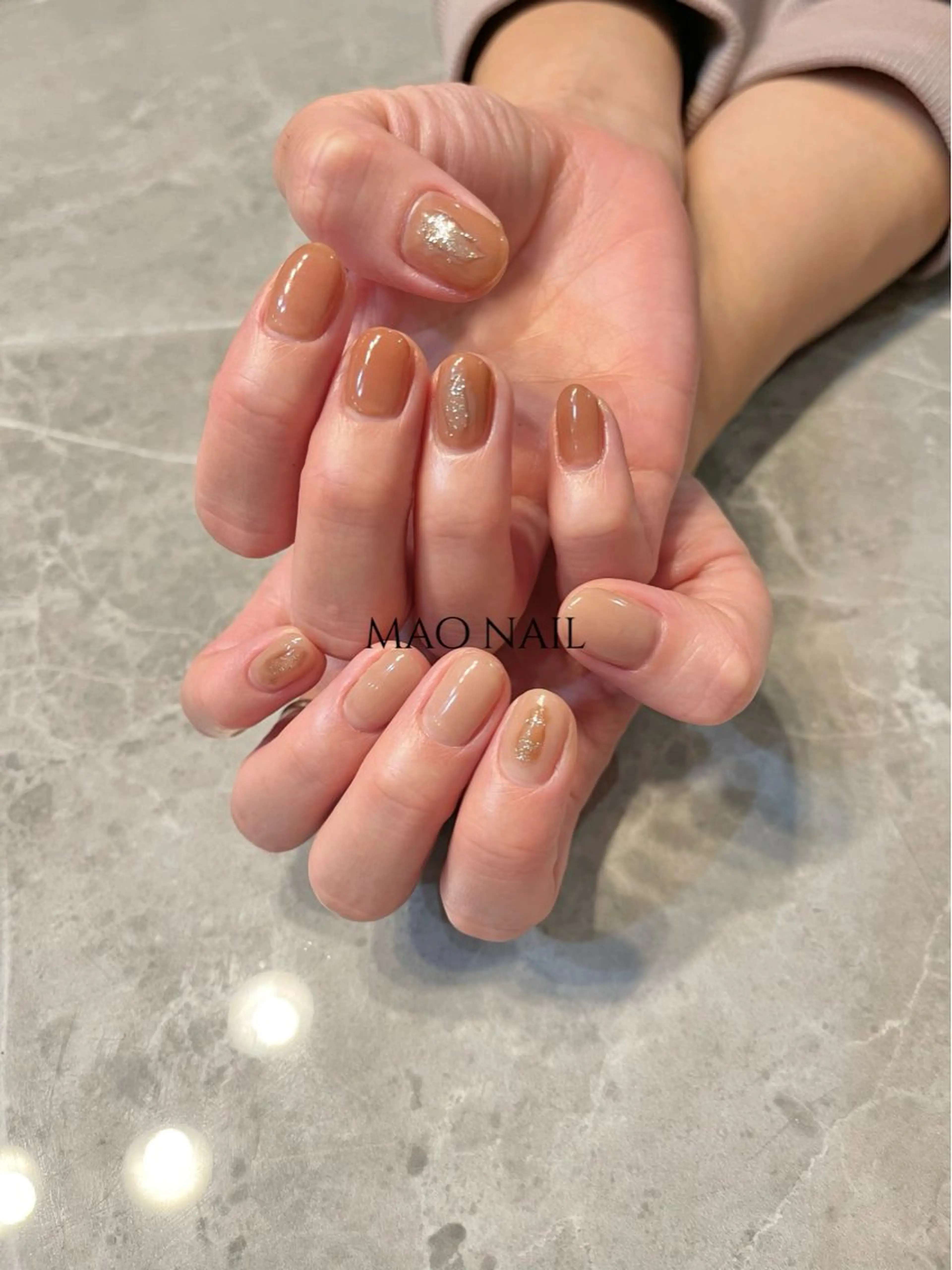 ネイル ハンドネイル ＆MERCI所属・&MERCI nail maoのネイルデザイン