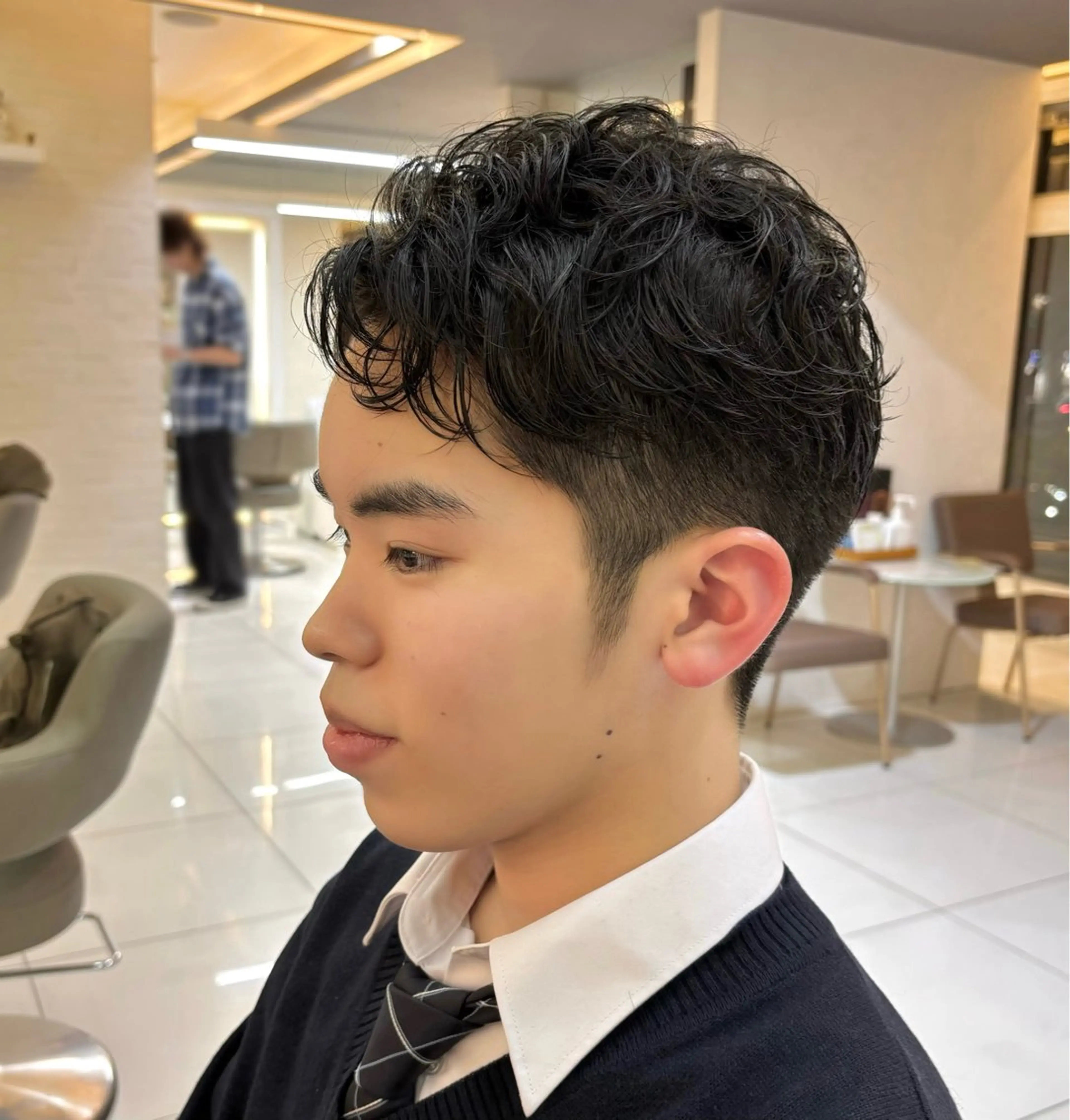 ショート メンズ Iris by artina 武蔵小杉店【イリス バイ アルティナ】所属・レイヤーカット/ボブ /nene🍥⋆*のヘアスタイル