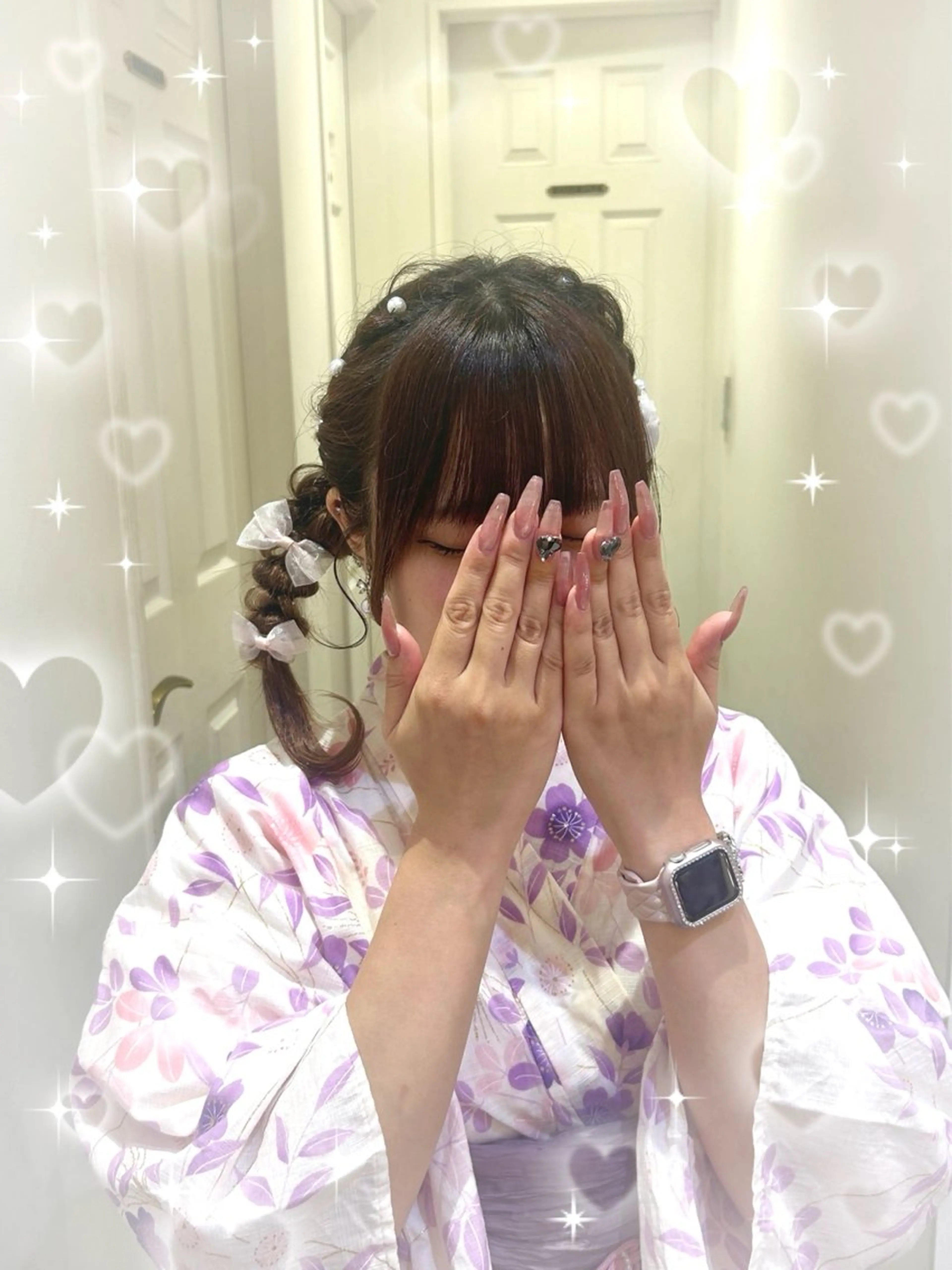 ヘアアレンジ 🎀透明感カラー🎀 ヘアメ／mikotoのヘアスタイル