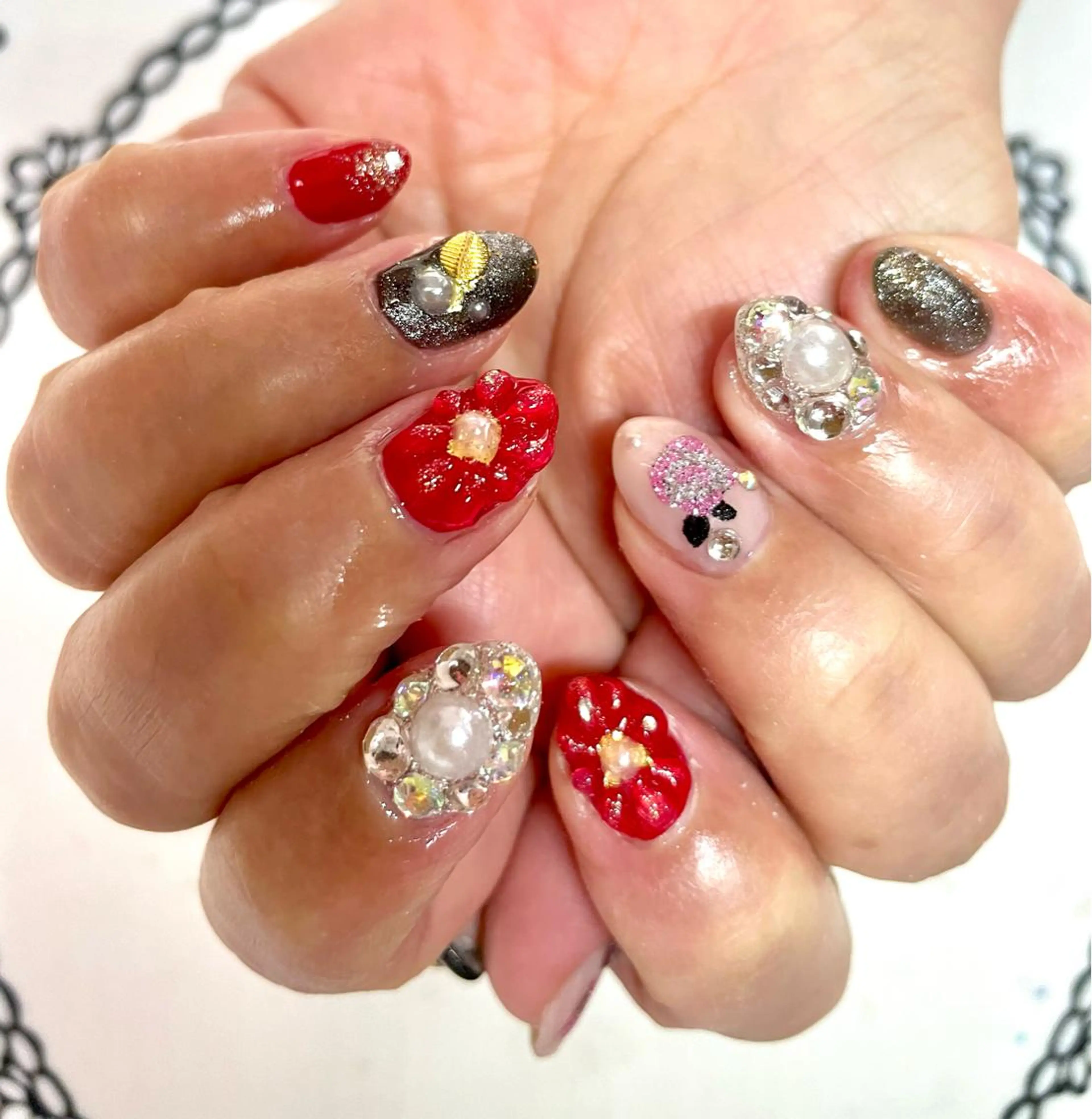 ネイル ハンドネイル nailsalon sugarr所属・nailist cocoのネイルデザイン