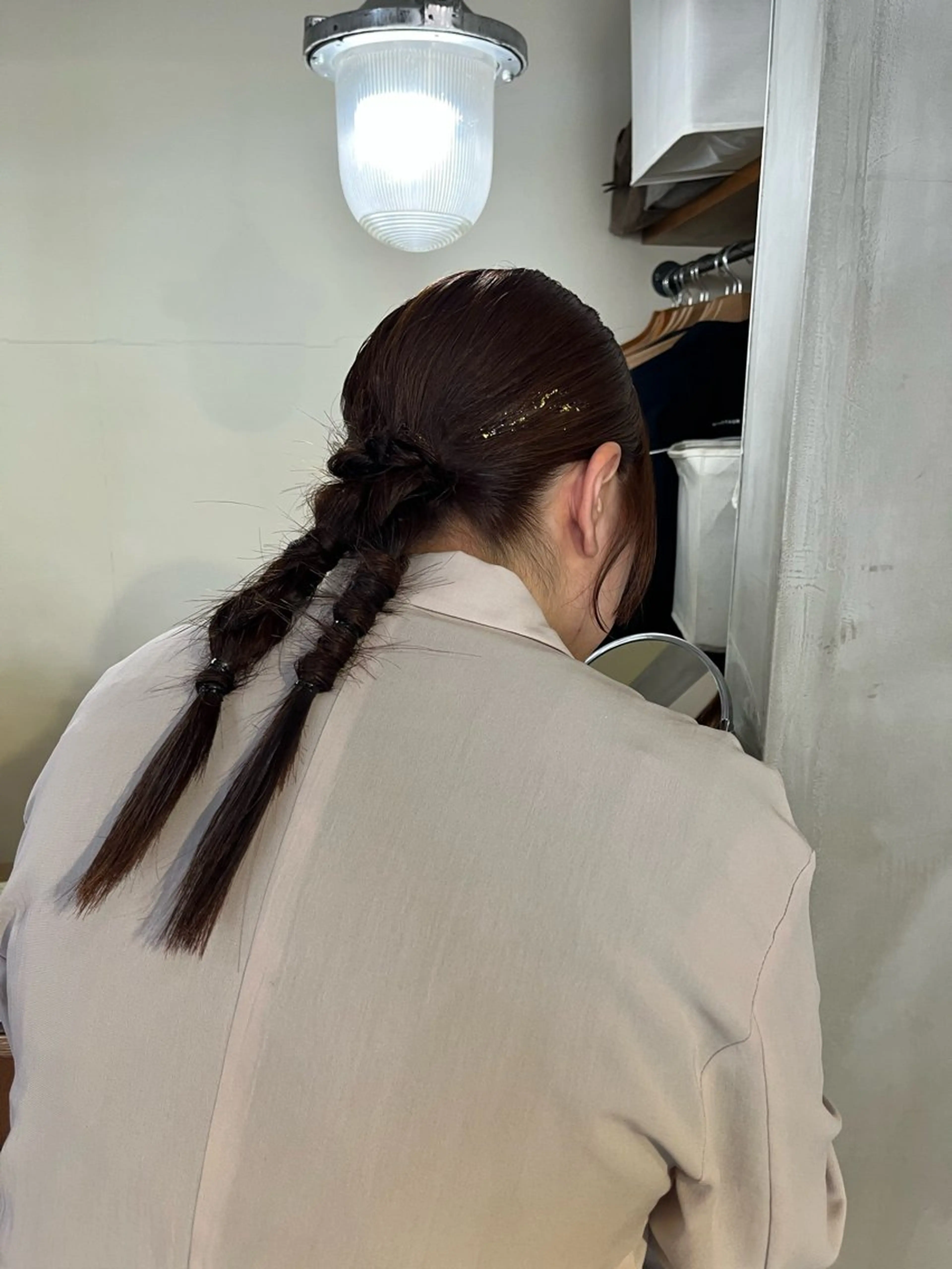 ロング ヘアセット 上川 美幸のヘアスタイル