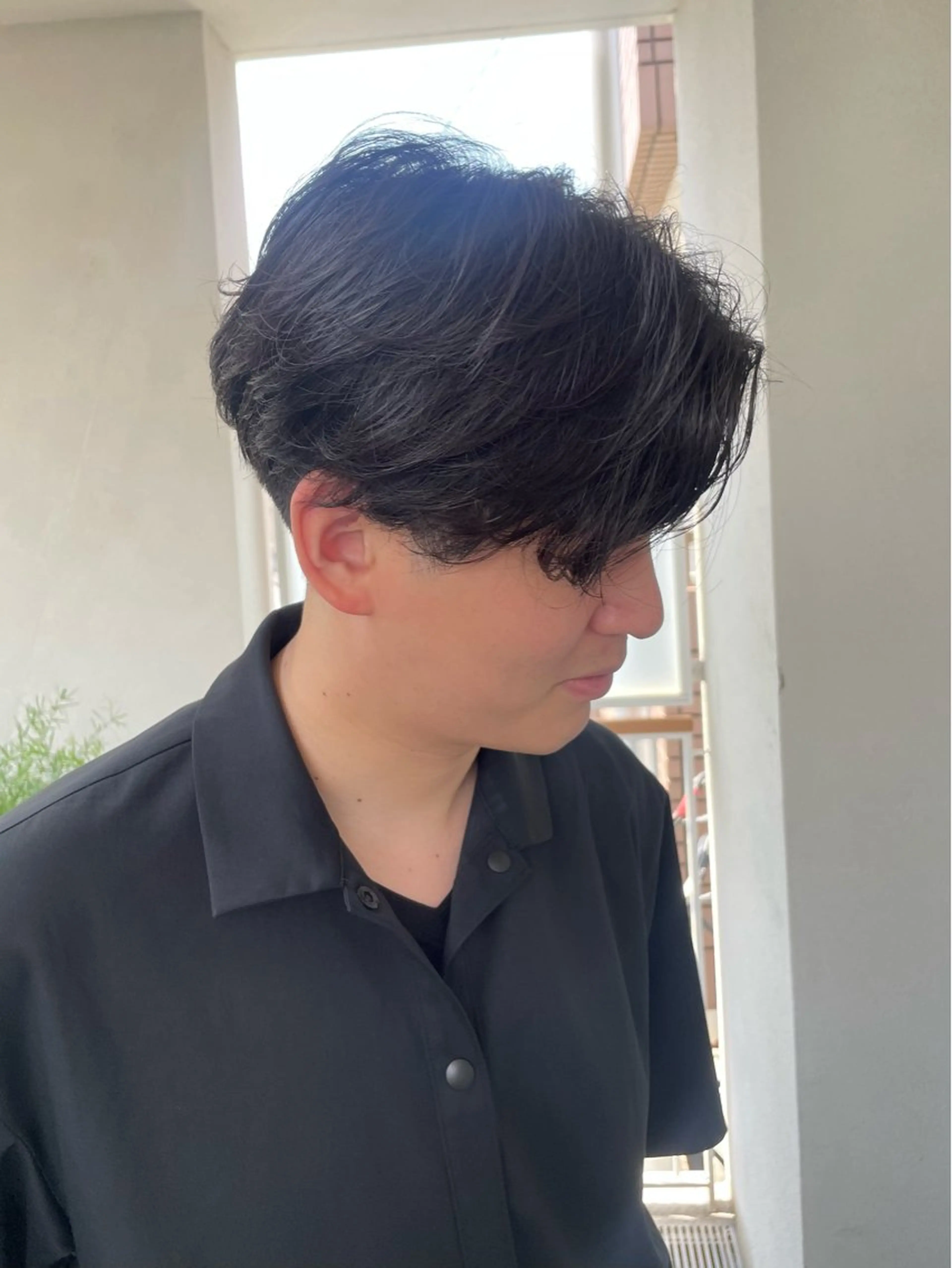 パーマ メンズ カット パーマ トリートメント ヘッドスパ ヘアセット メンズモテパーマ💙 fuwaのヘアスタイル