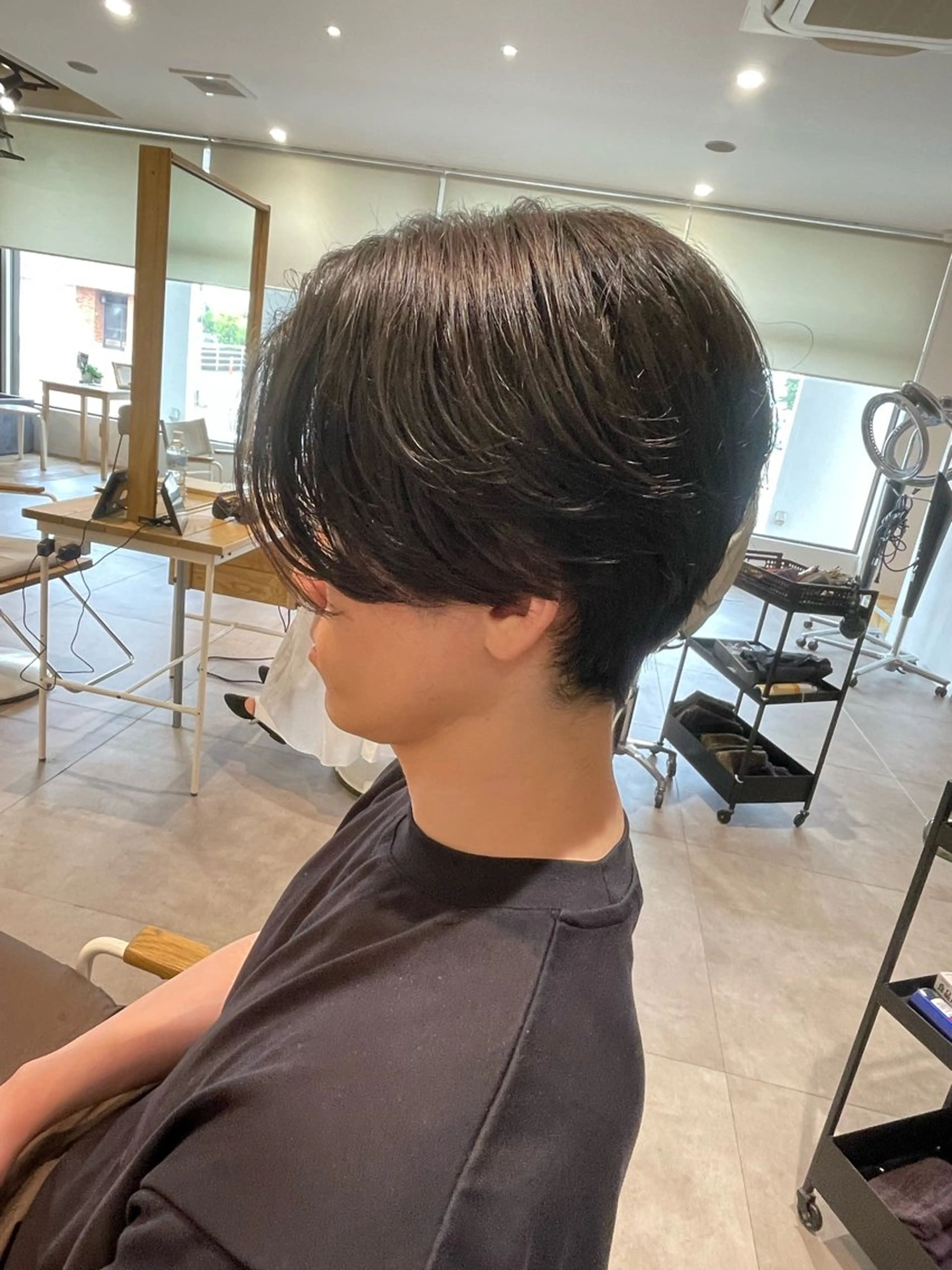 ミディアム 樋口 令惟のヘアスタイル