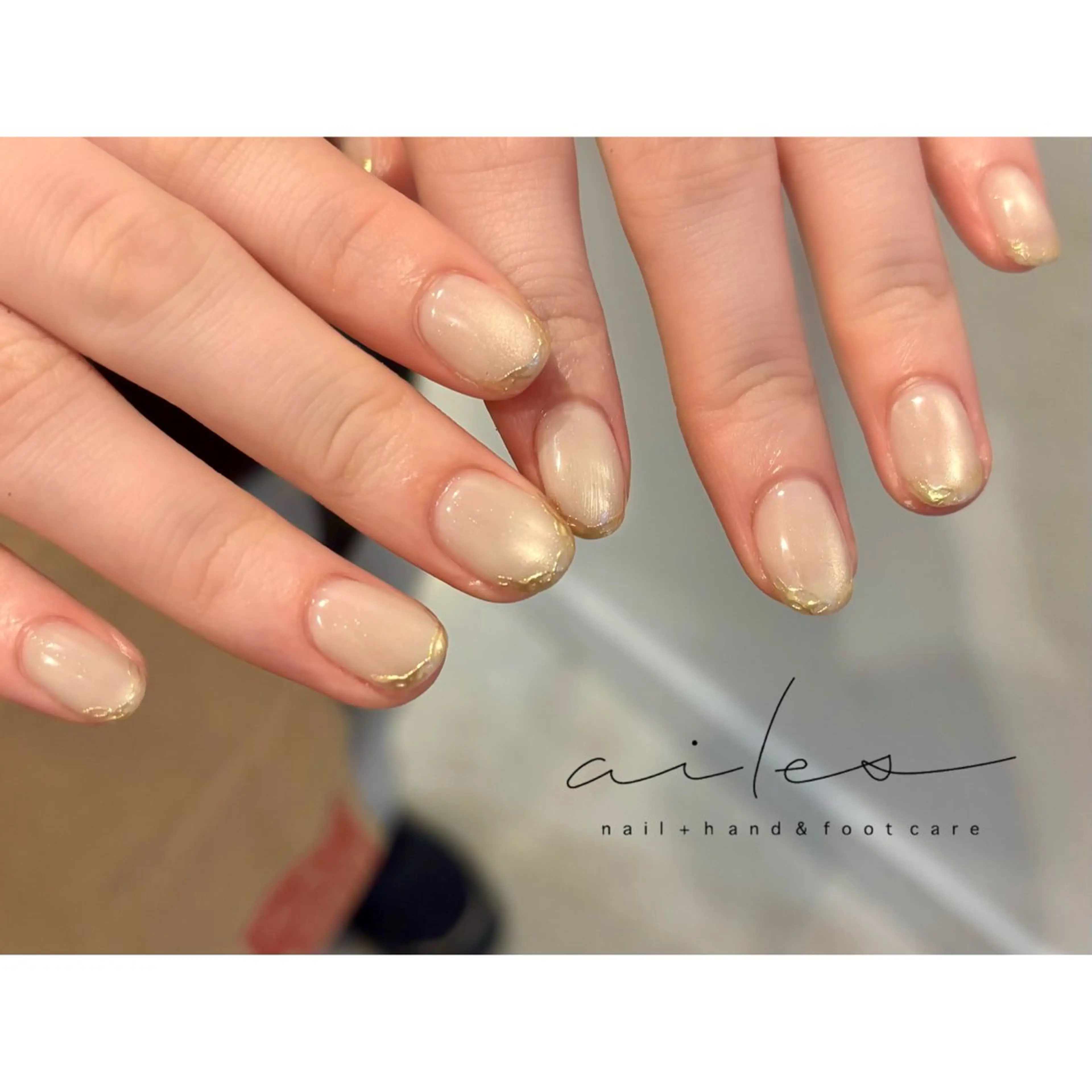 ネイル エールバイクレアチュールドゥエ所属・ailes柏 せきねのネイルデザイン