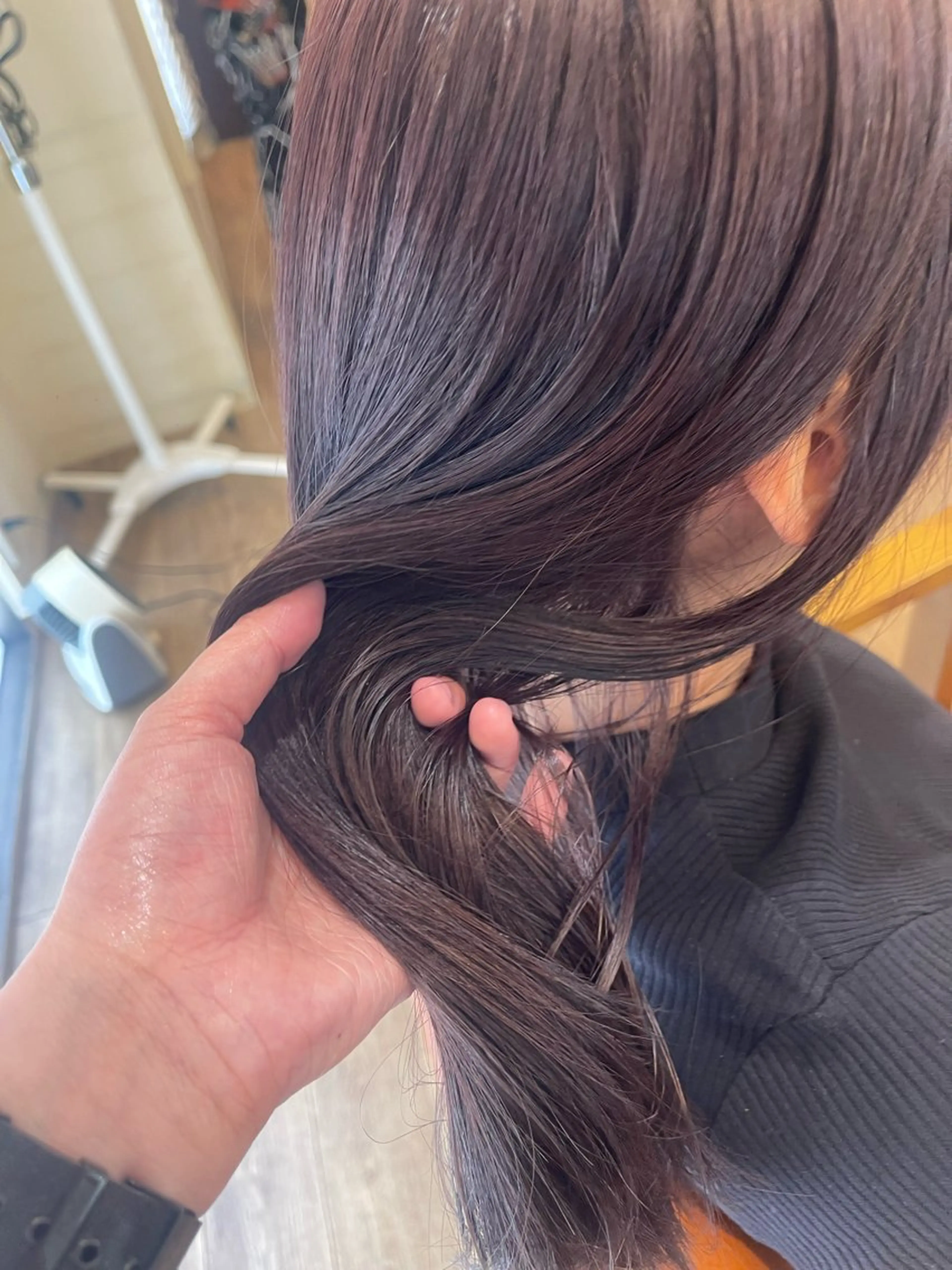 カラー ヘアカラー トリートメント envogue ゆりのヘアスタイル