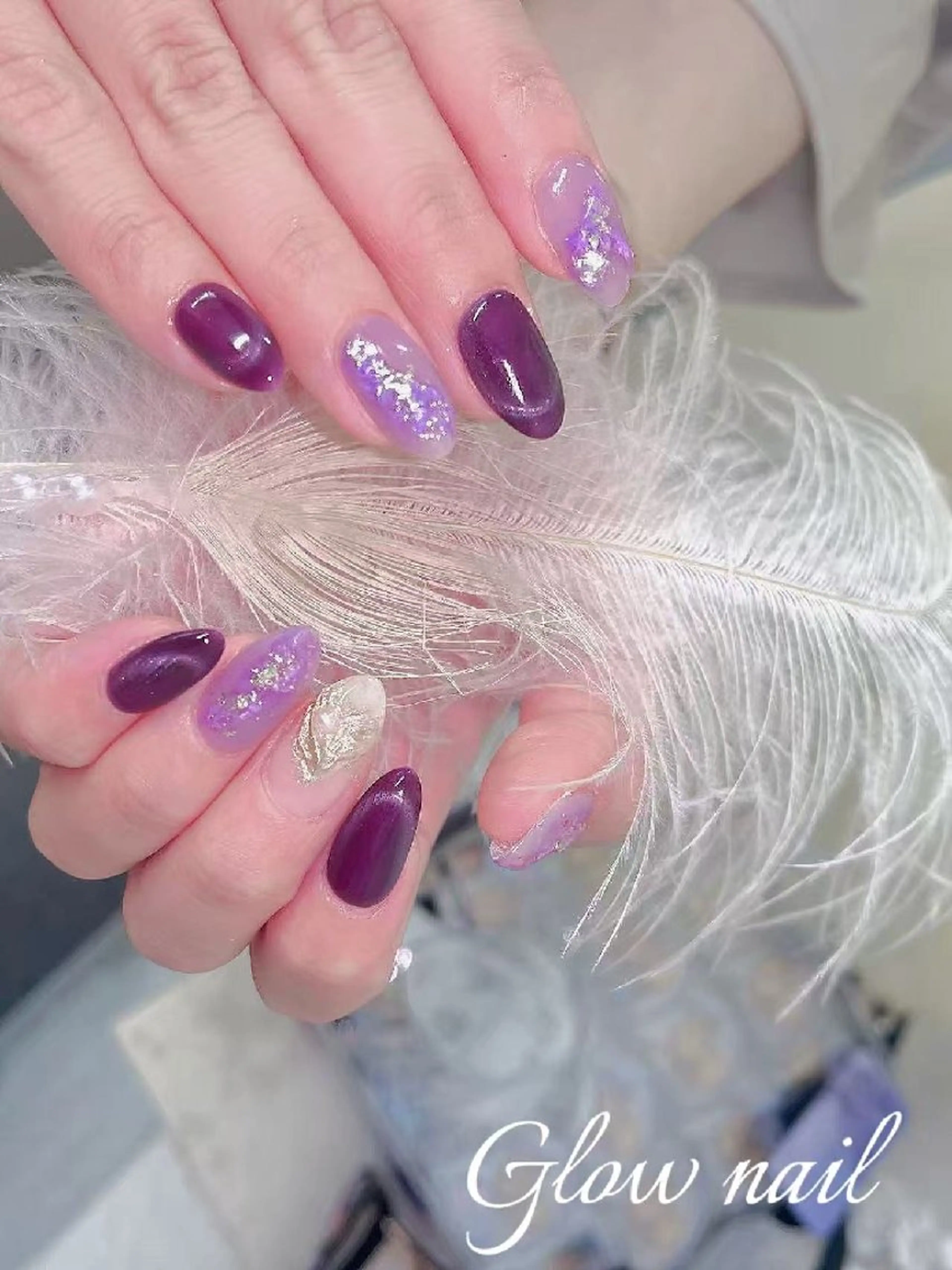 ネイル グロー ネイルのネイルデザイン