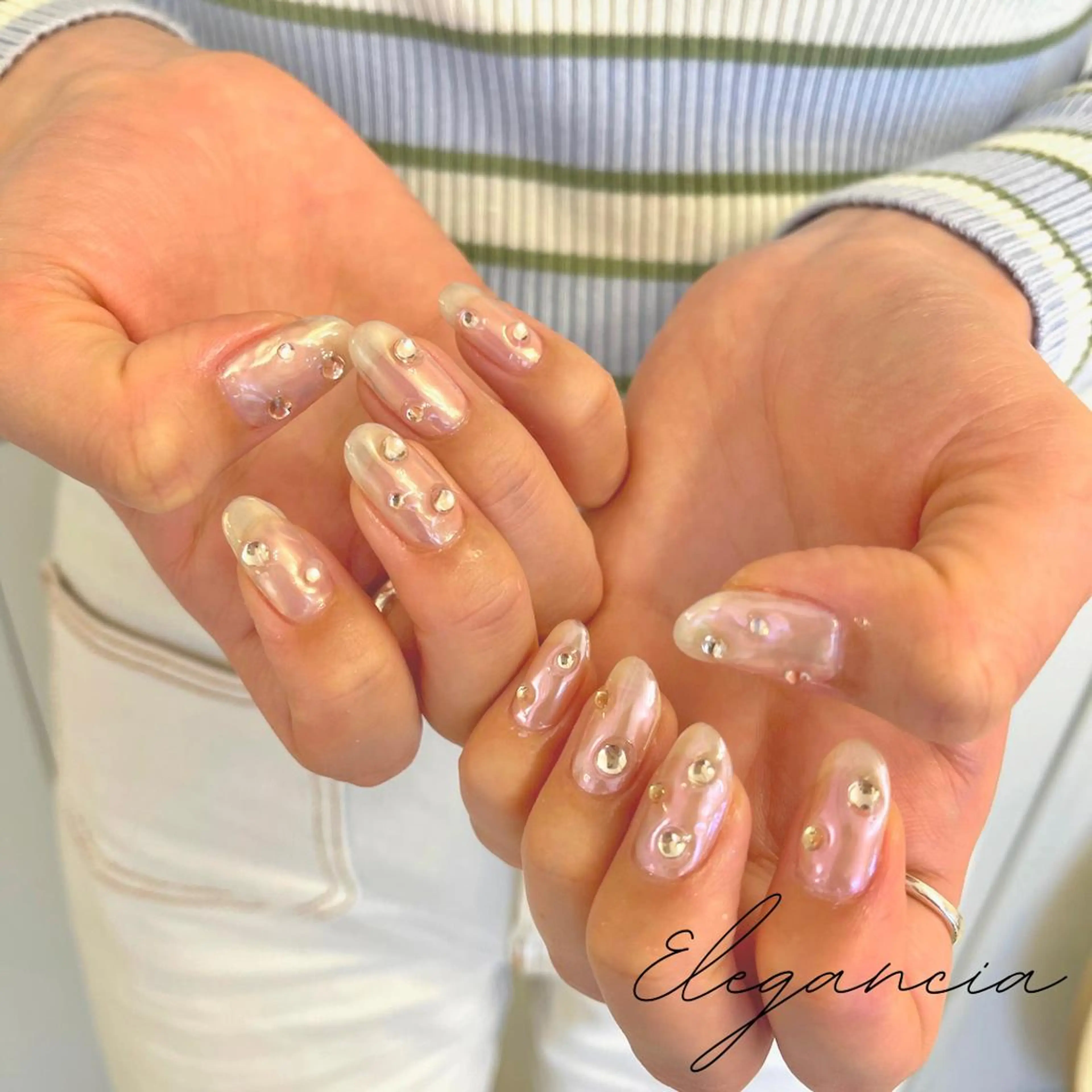 カラー ネイル ハンドネイル Elegancia. Hiromiのネイルデザイン