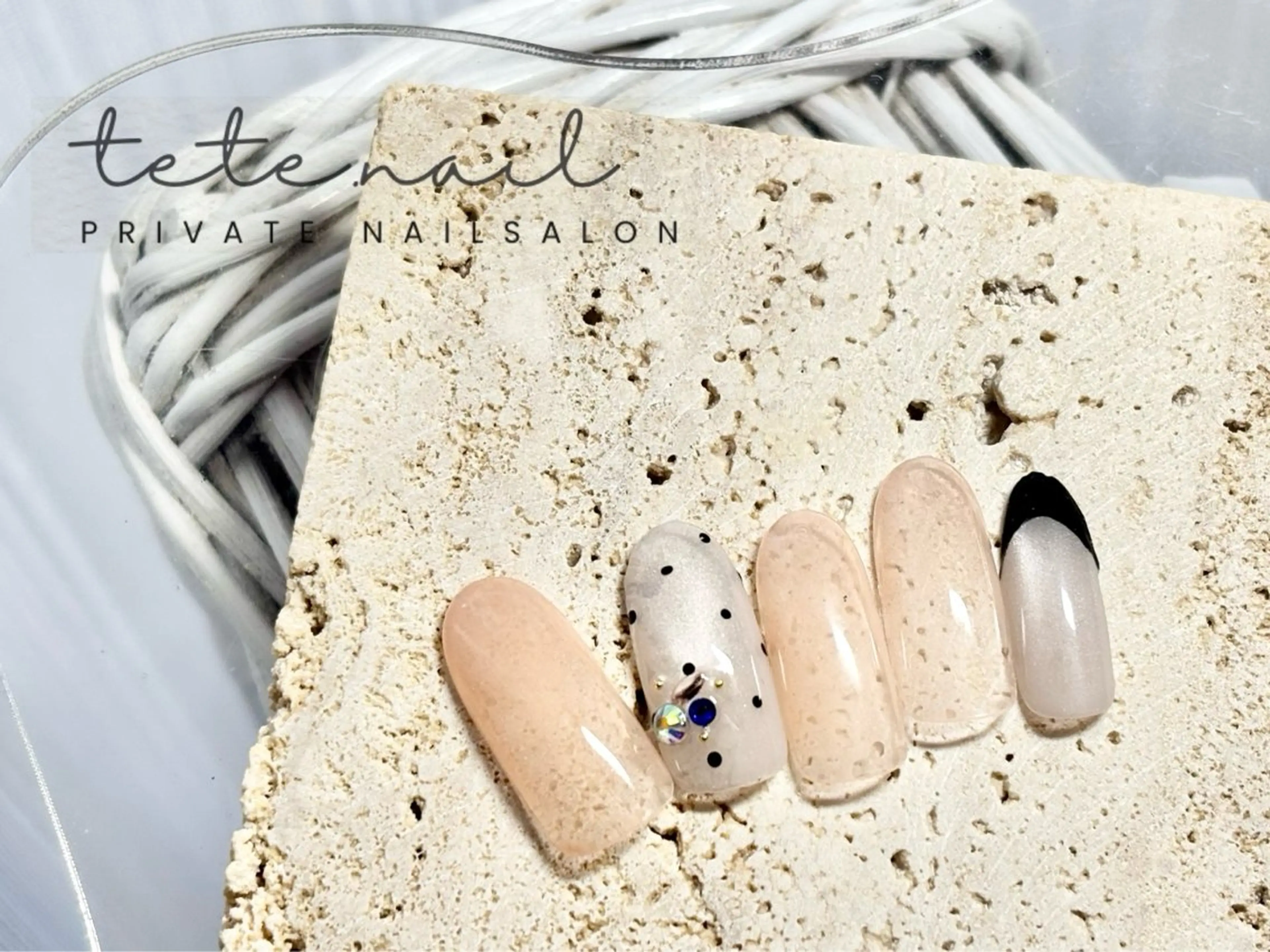 ネイル ハンドネイル tete. nailのネイルデザイン