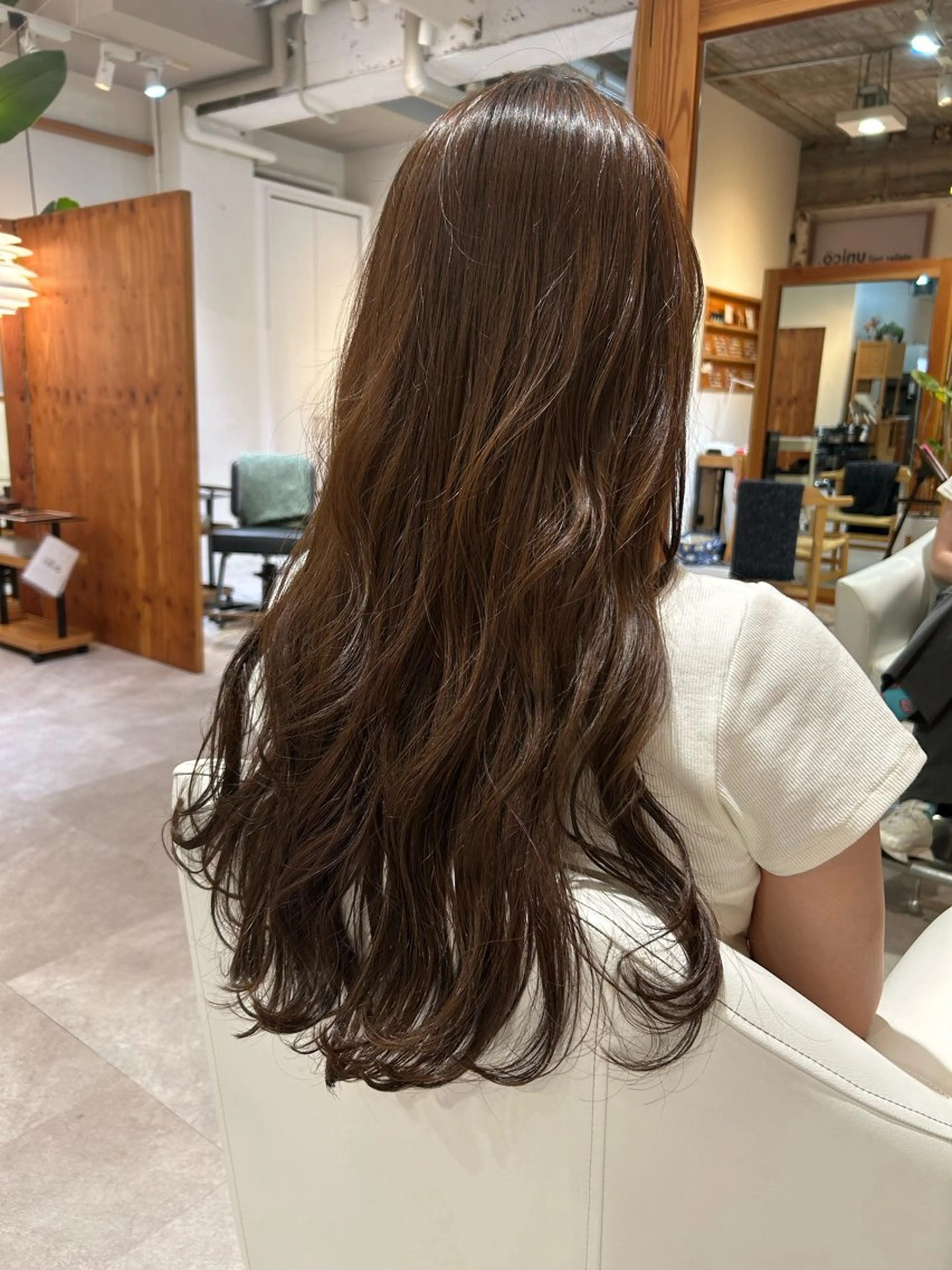 ロング カット ヘアカラー トリートメント Joyeux hair design【ジョワイユヘアーデザイン】所属・盛本 彩乃のヘアスタイル