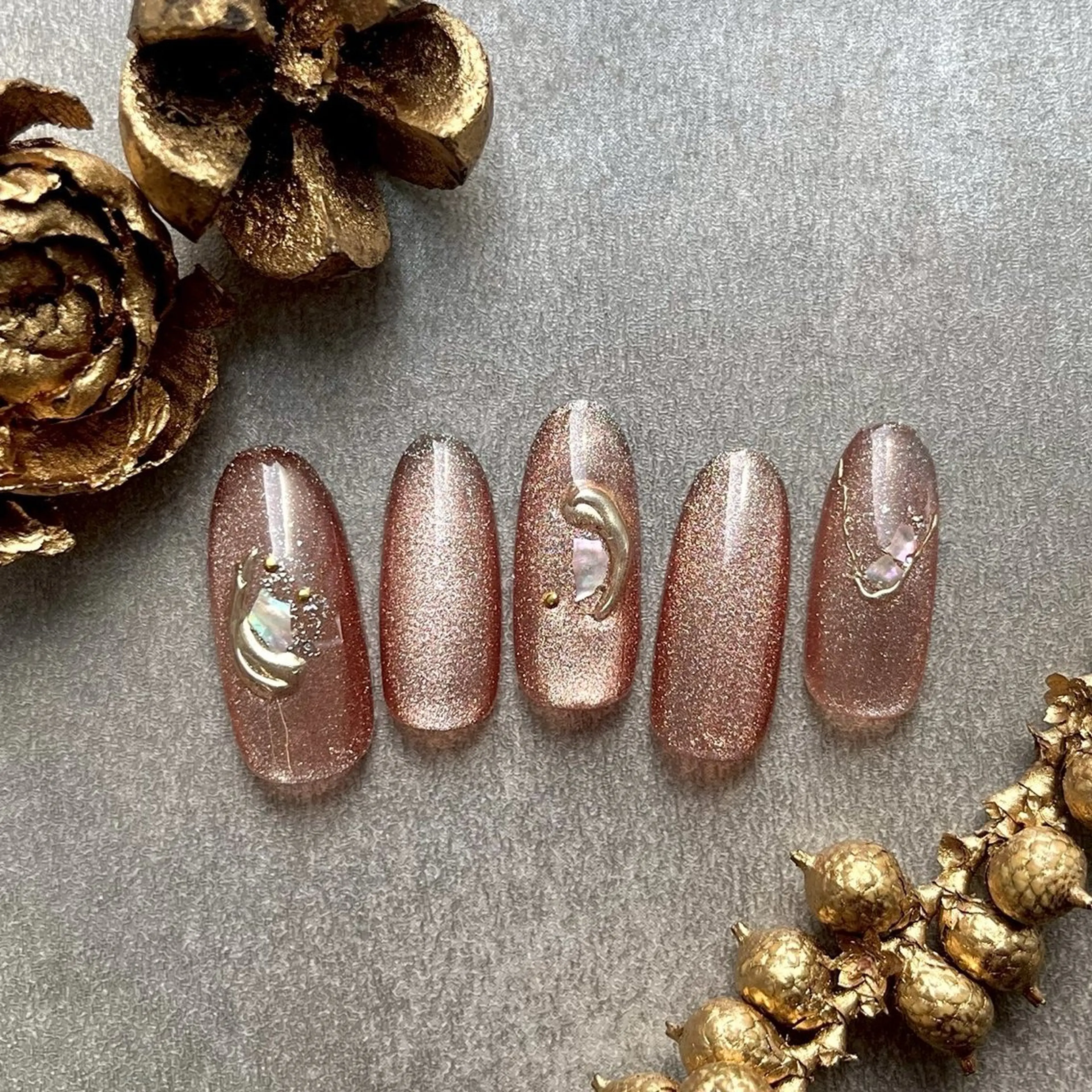 ネイル ⭐︎休業中の練習⭐︎ JNA認定講師髙橋のネイルデザイン