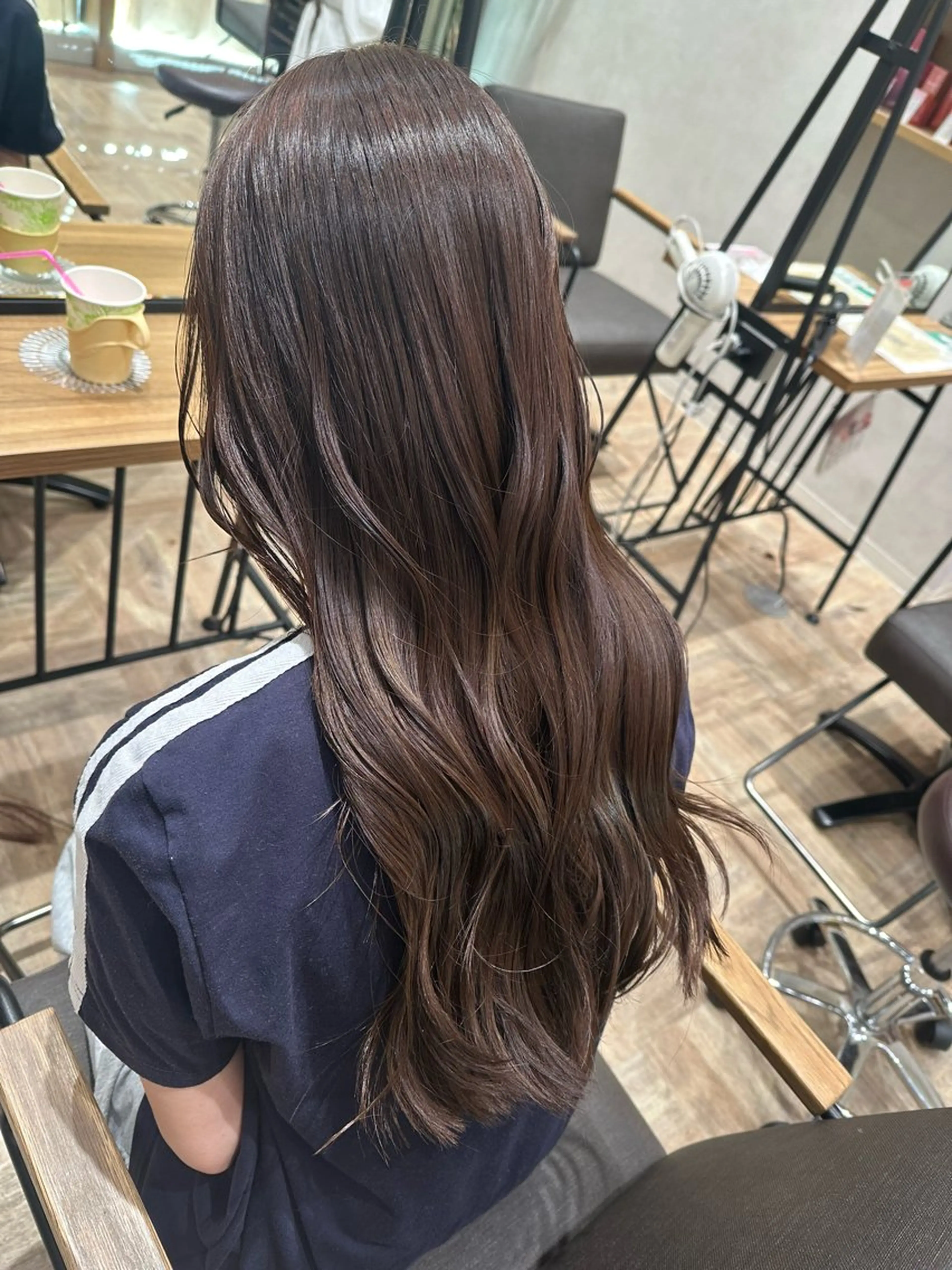 ロング カラー ヘアカラー 髪質改善・艶カラー 加茂瑞希のヘアスタイル