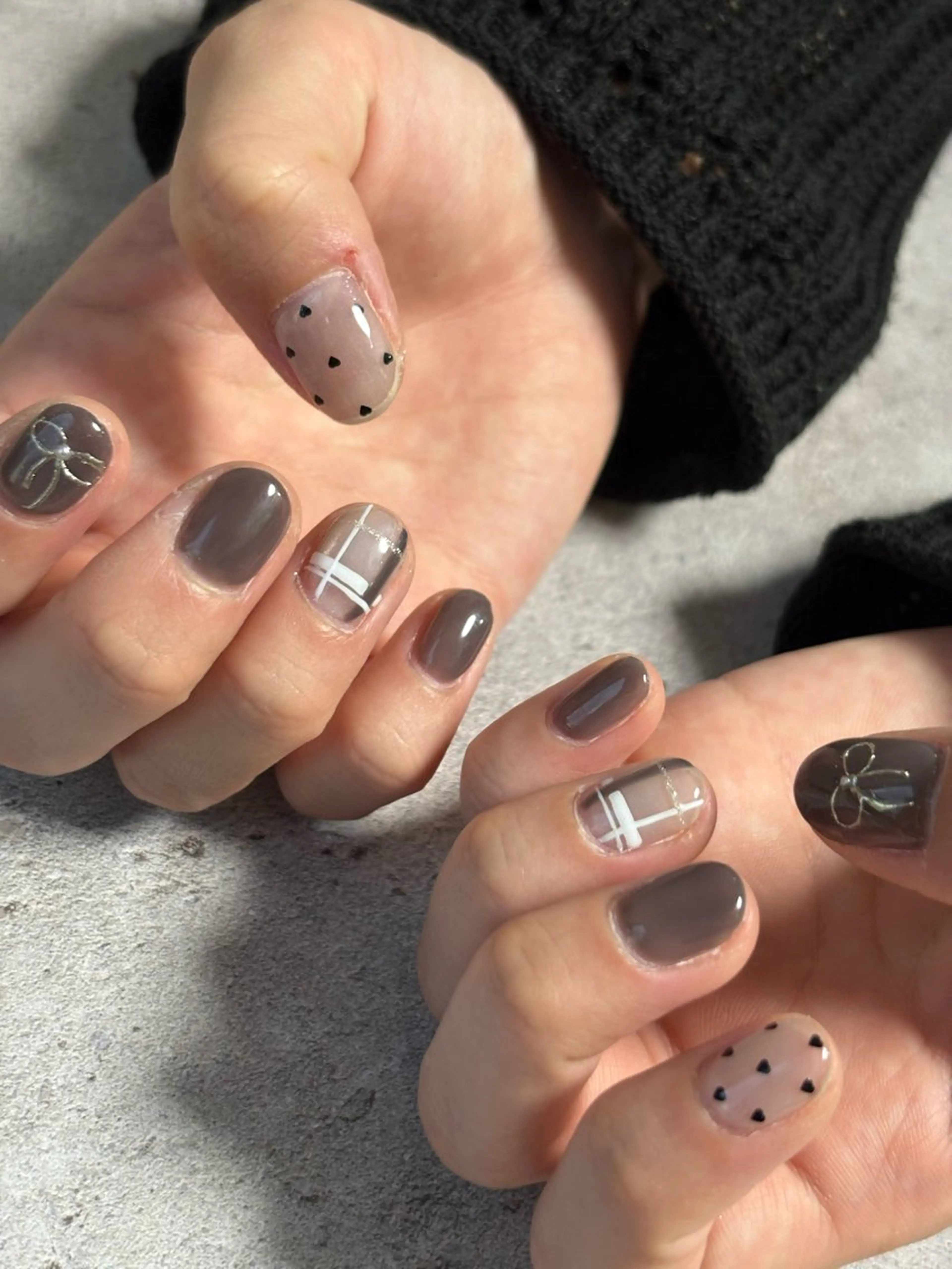 ネイル ハンドネイル フットネイル mieux YUKoのネイルデザイン