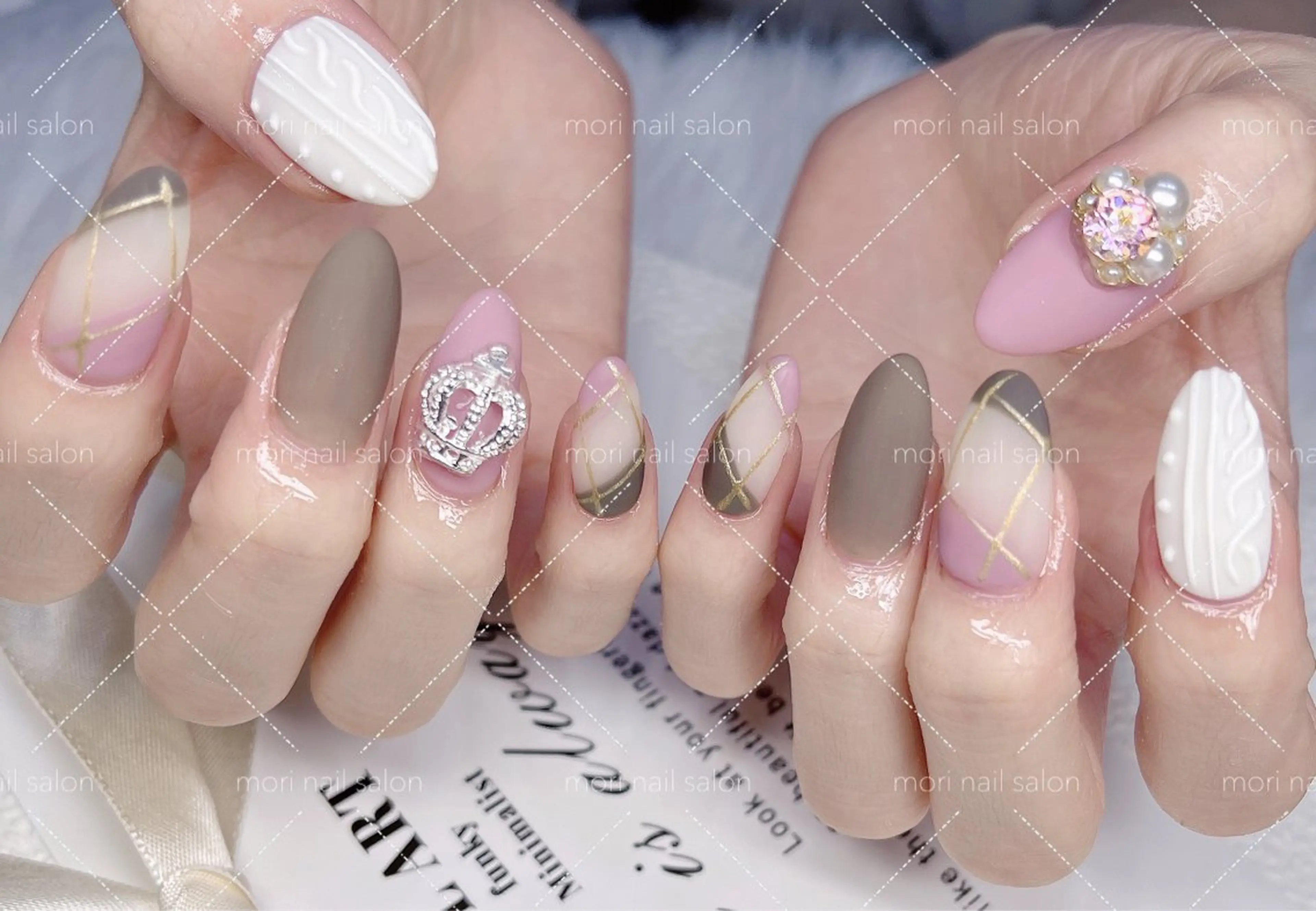 ネイル 森 ネイルサロンのネイルデザイン