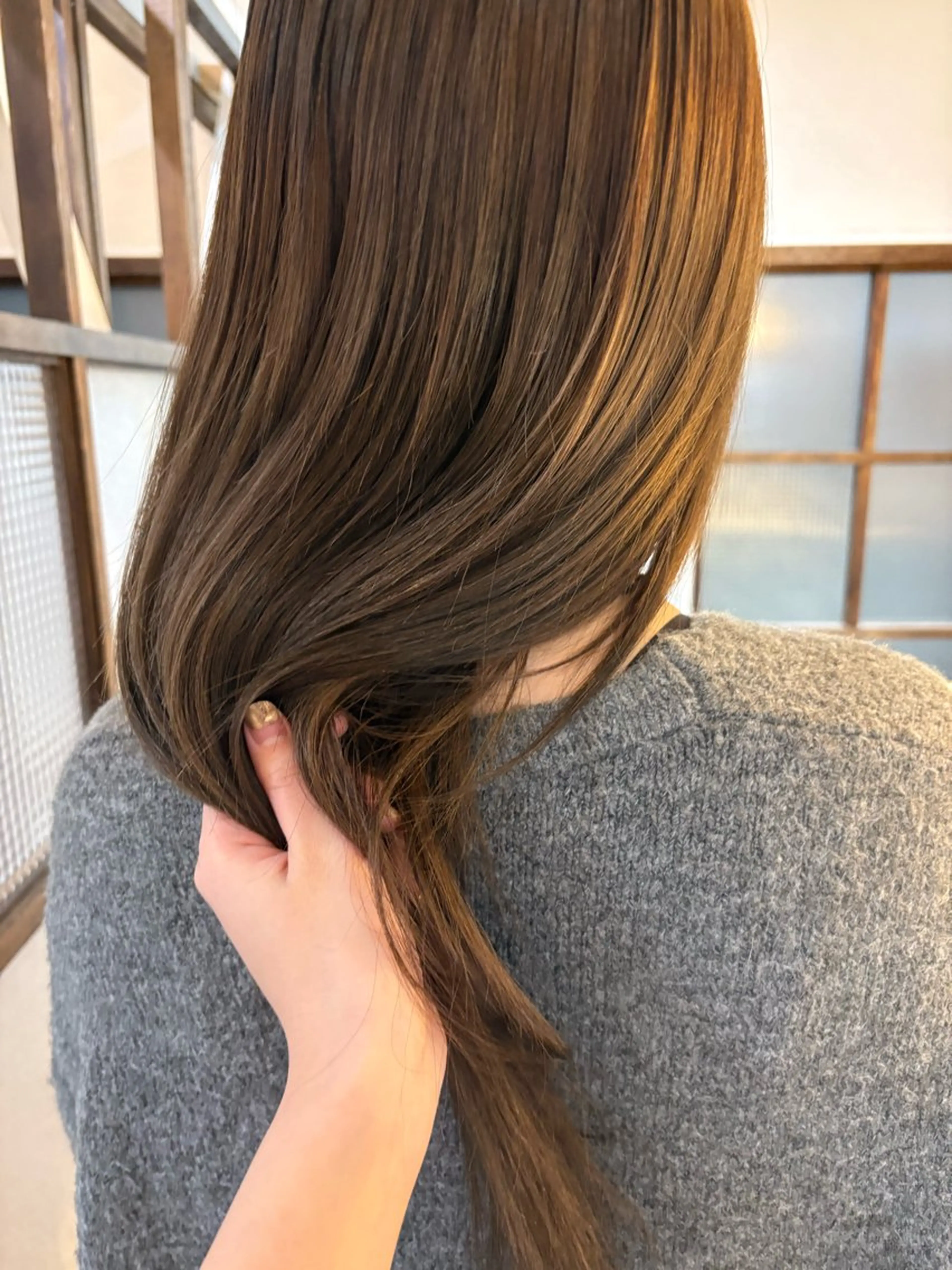 ロング ヘアカラー Miyazaki Minoriのヘアスタイル