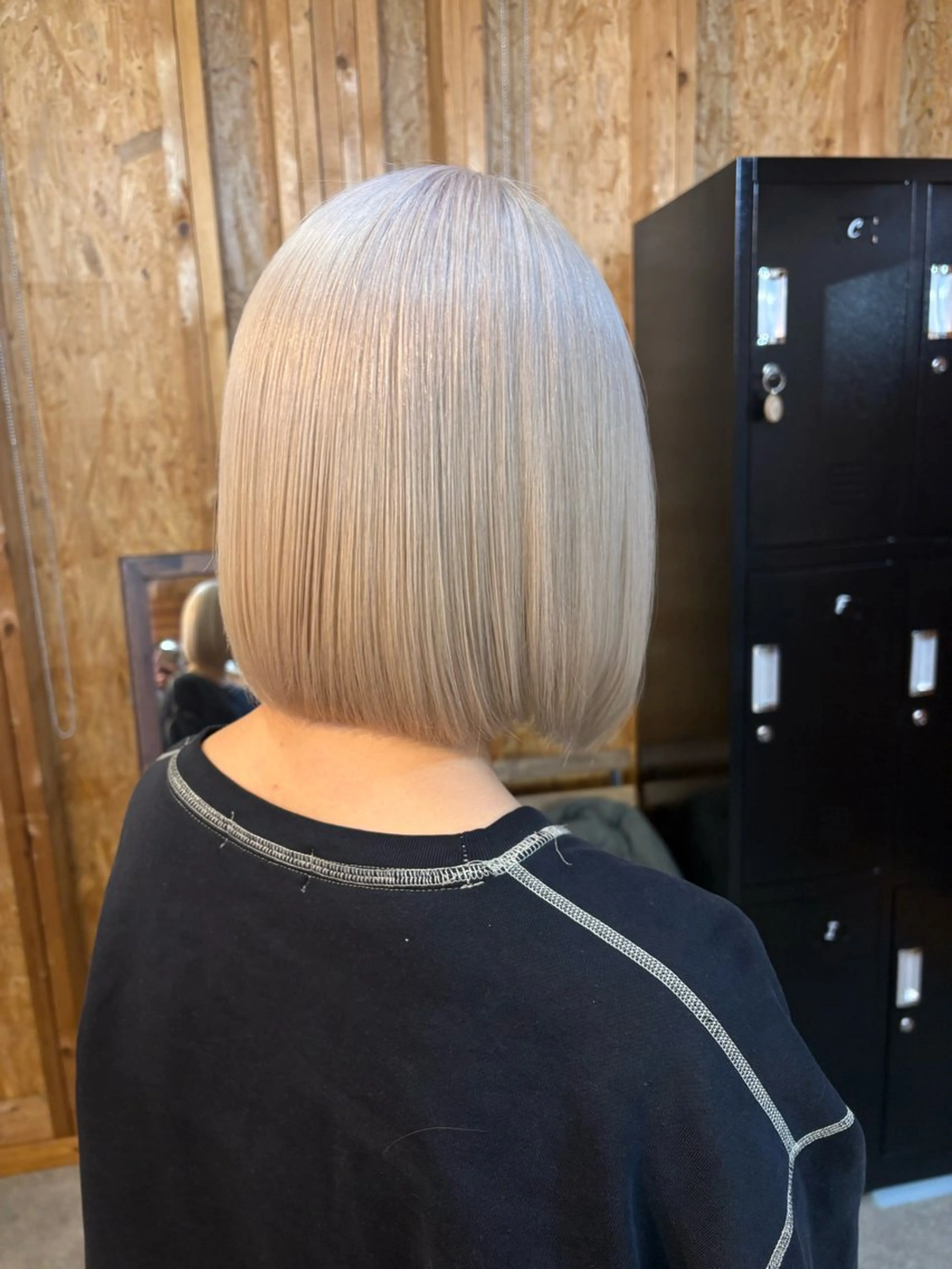 カラー ヘアカラー まろみ暖色×ボブ ×chia🕯のヘアスタイル