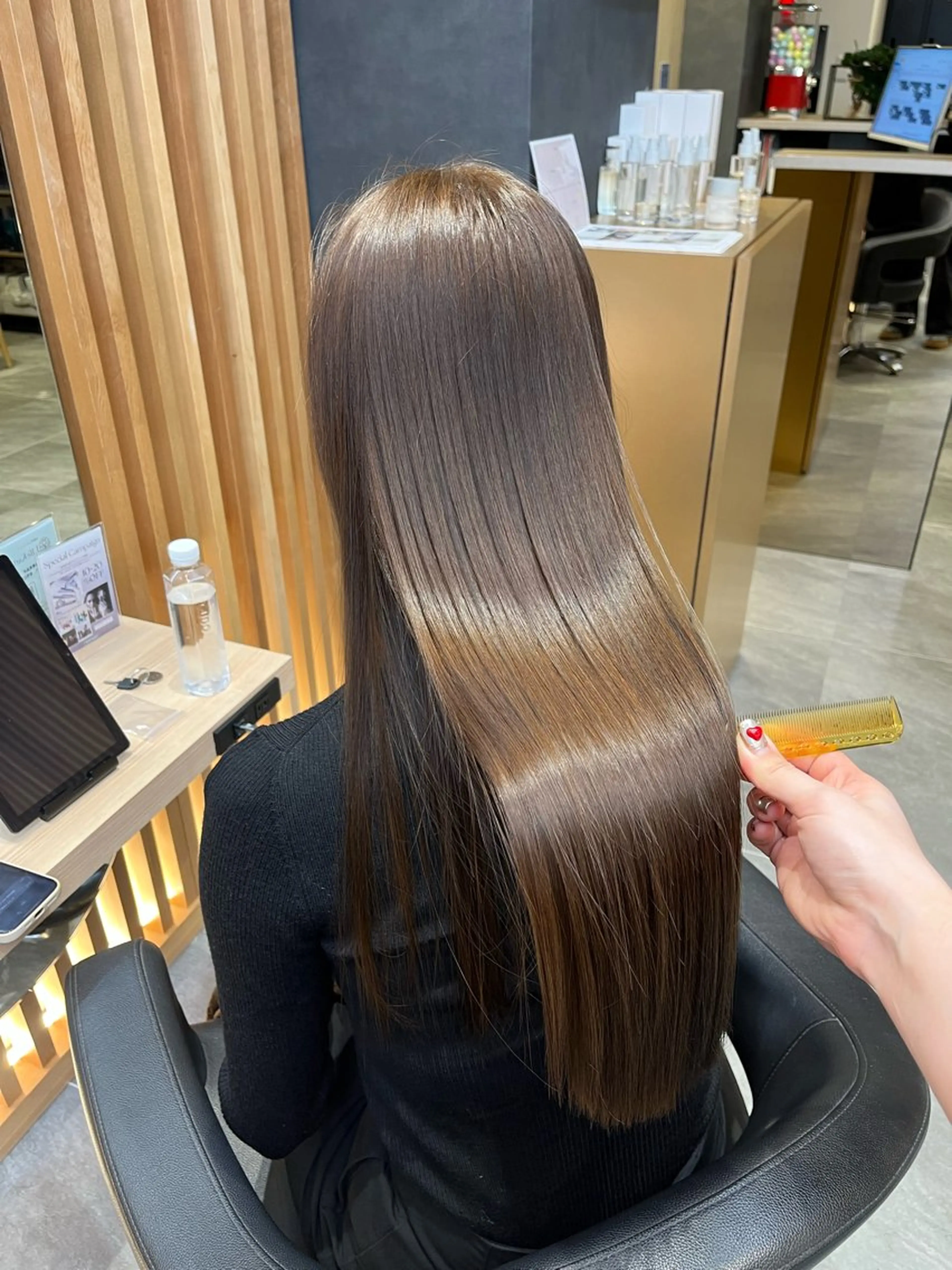 ロング 髪質改善 トリートメント 銀座REFINED Ayanoのヘアスタイル