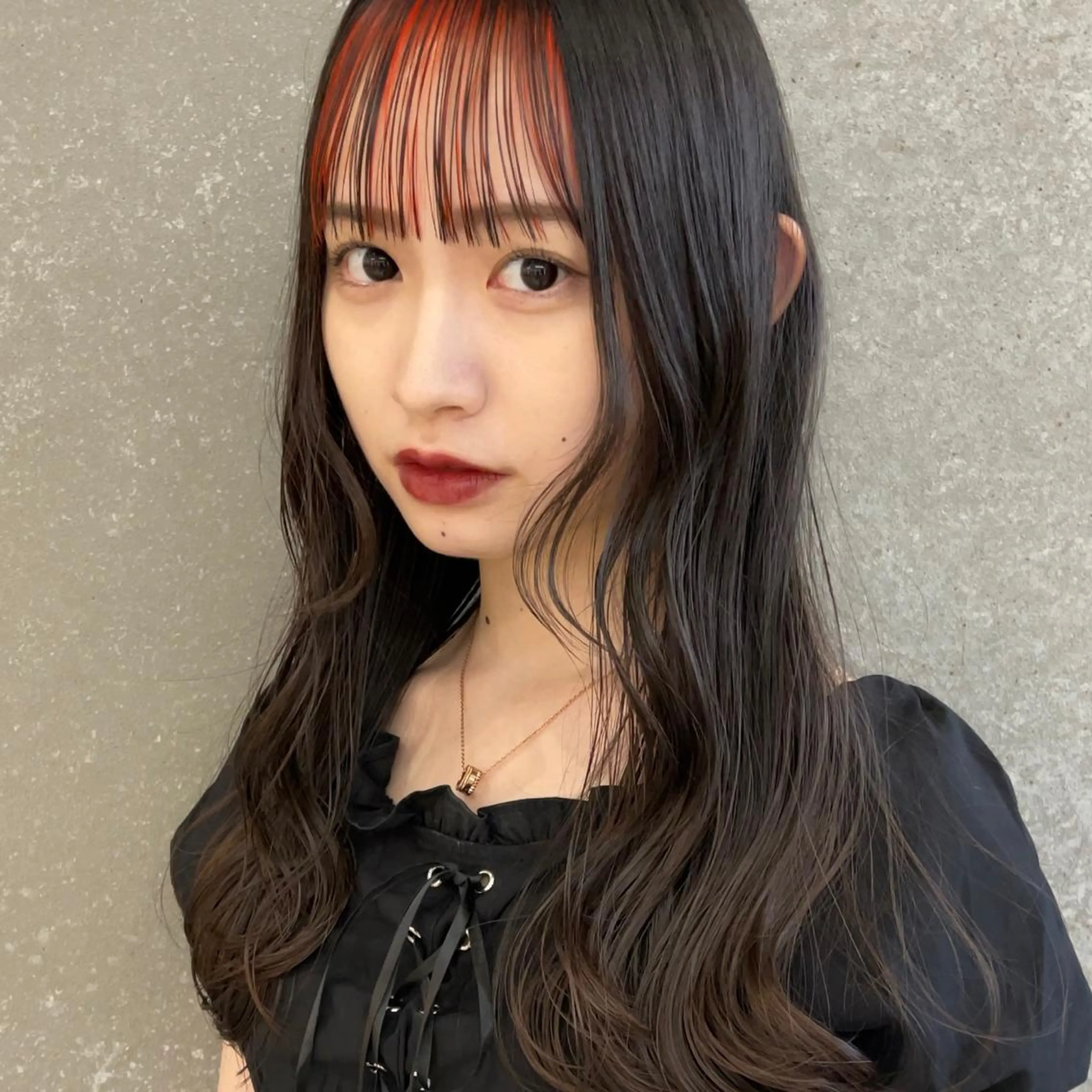 ロング カラー ヘアアレンジ カット ヘアカラー トリートメント ヘアセット レイヤー＆カラー 人気美容師倉崎涼のヘアスタイル