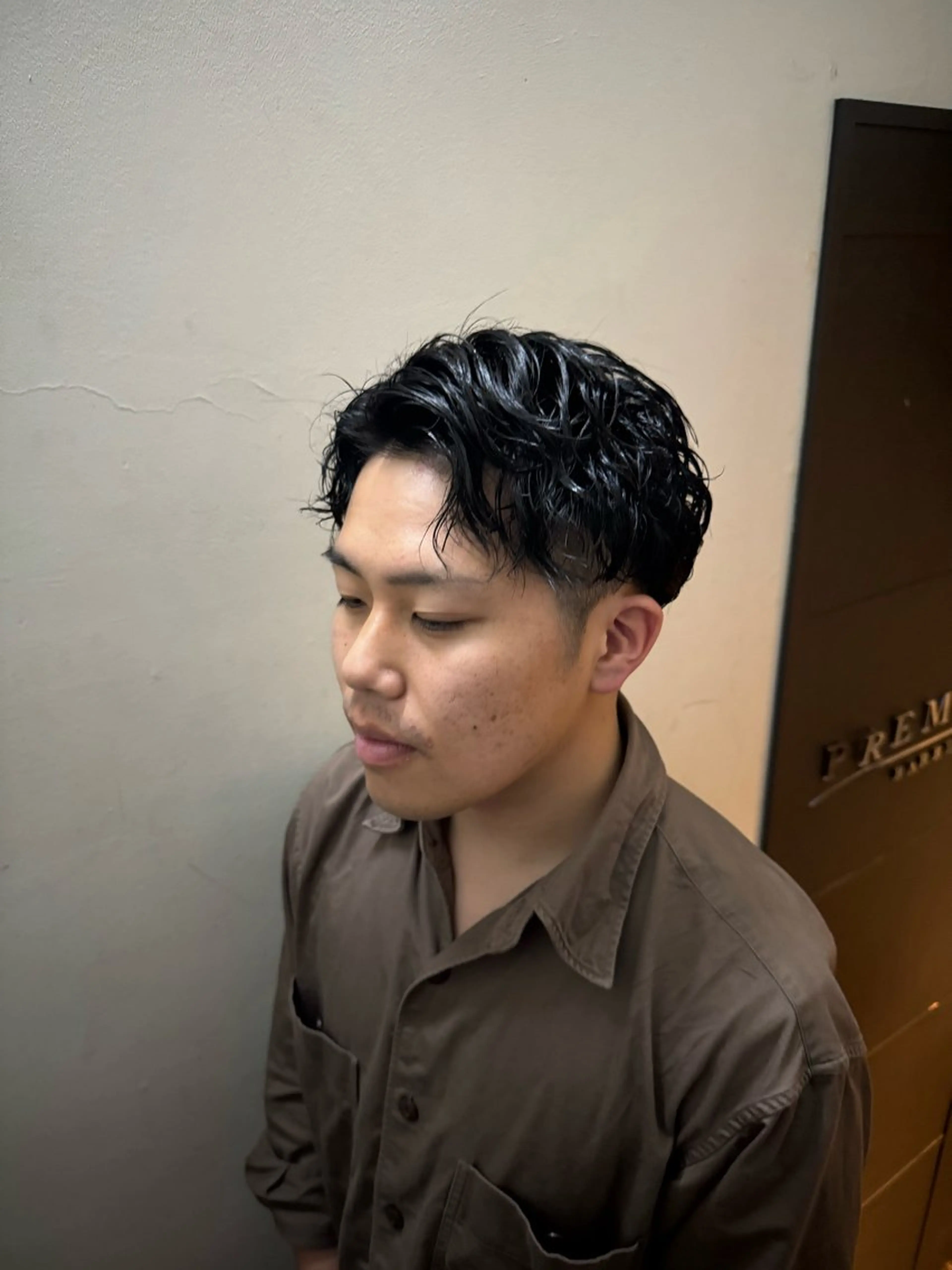 パーマ プレミアムバーバー新宿店所属・新宿駅近！ 💈口コミ多数✨のヘアスタイル