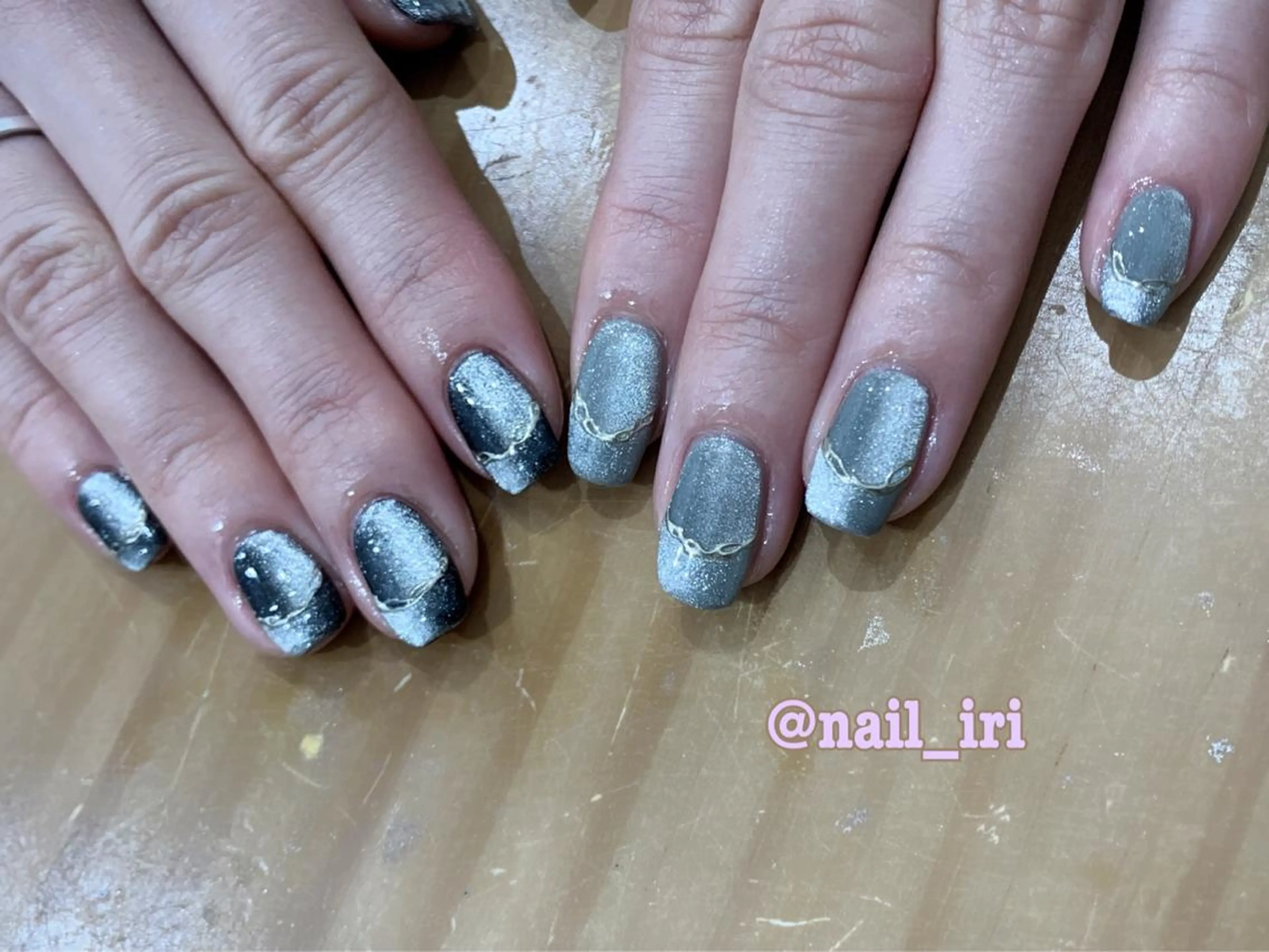 ネイル フレンチネイル オンブレフレンチ ハンドネイル 中川 愛理のその他イメージ