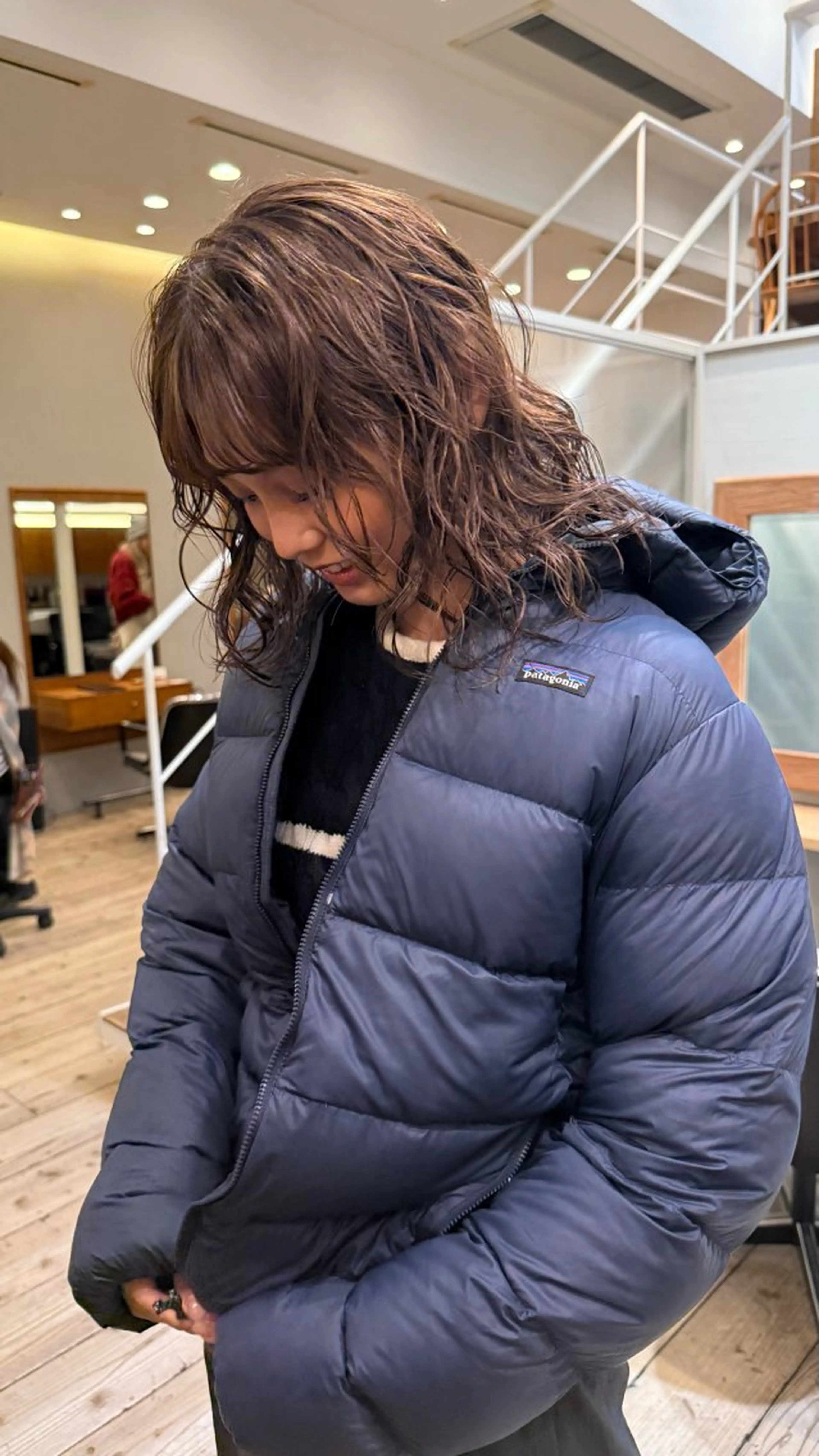 セミロング パーマ 原宿/ケパーマ 🧺ユウマのヘアスタイル