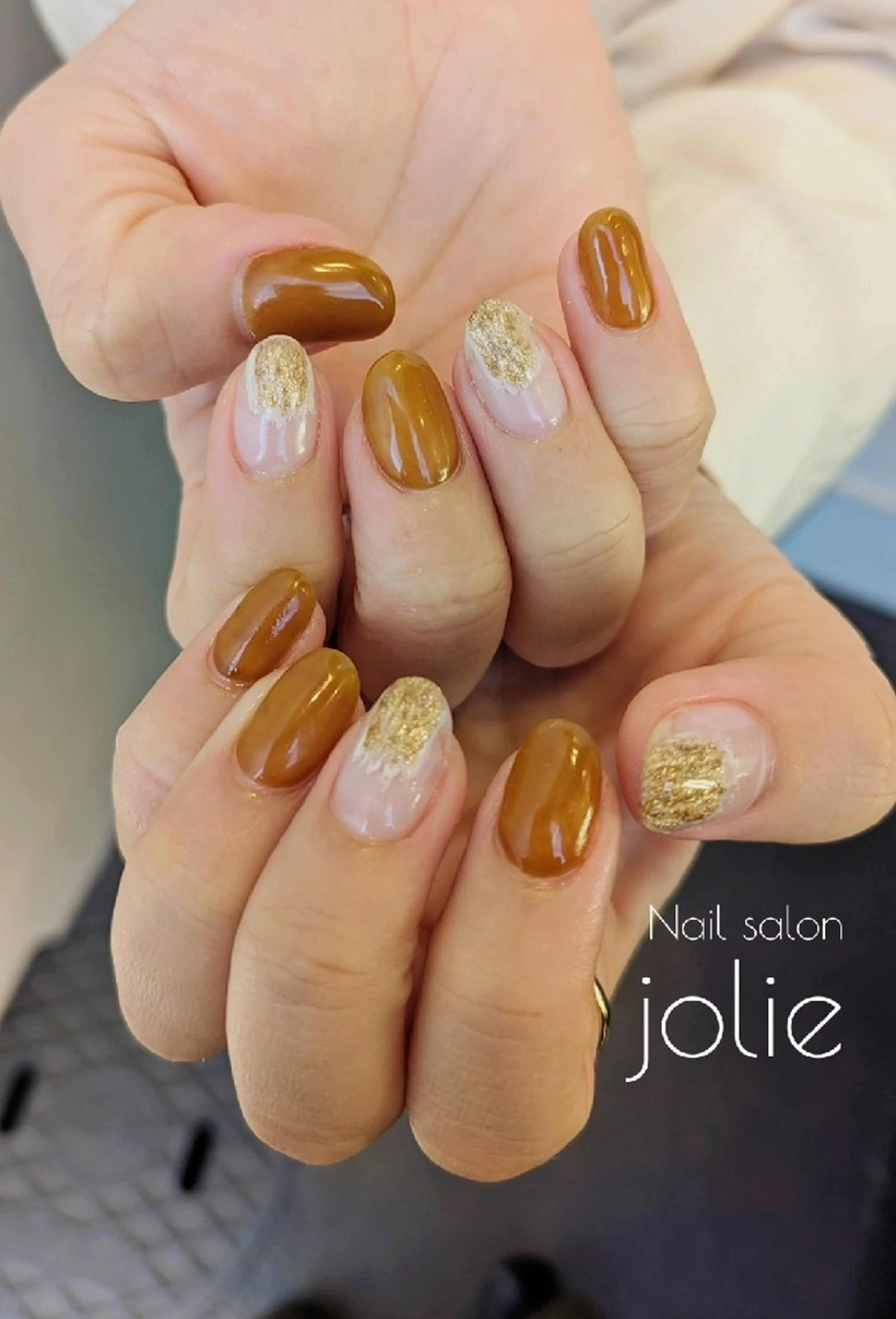 ネイル シンプルネイル jolie  ISIHARAのネイルデザイン