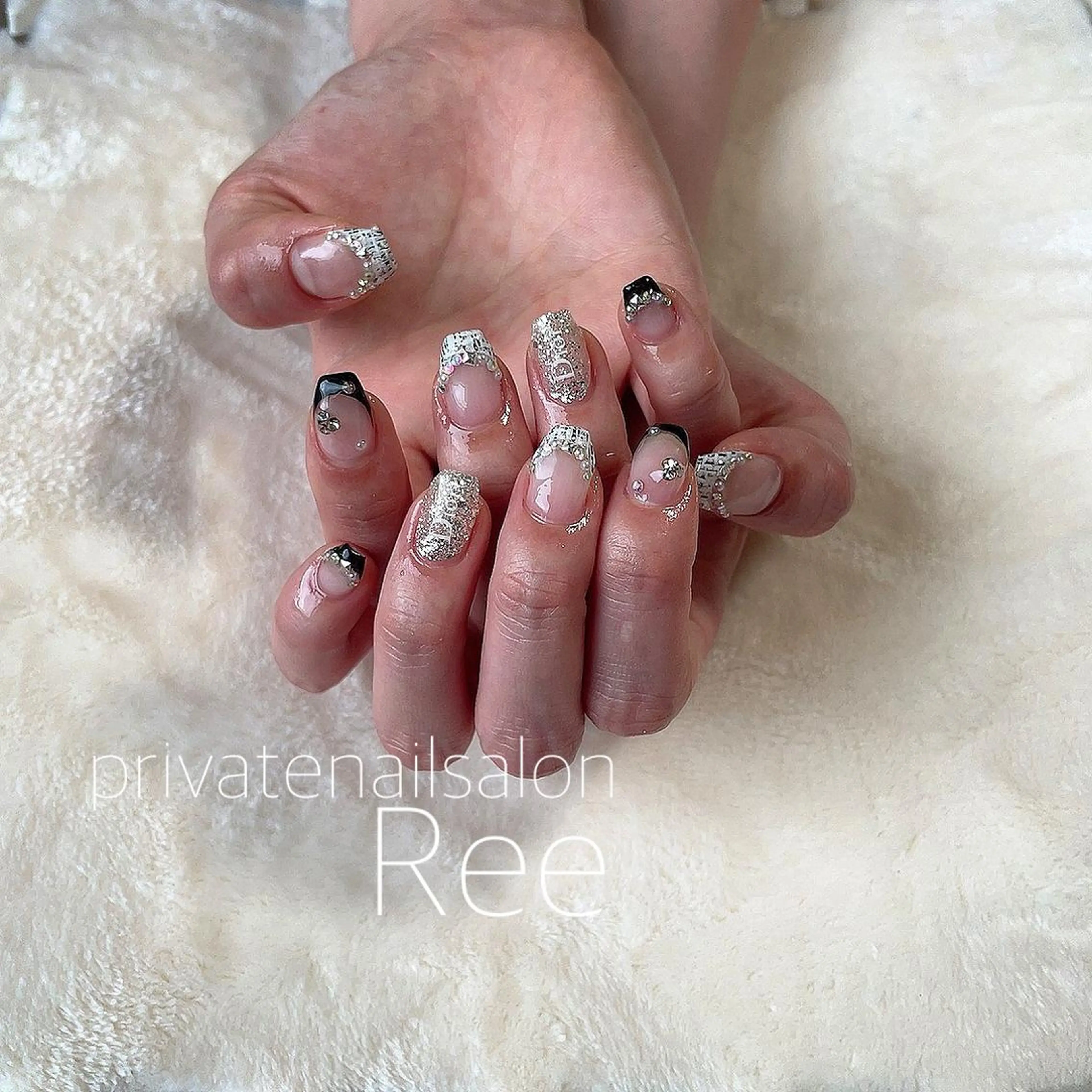 ネイル 知花 梨花のネイルデザイン