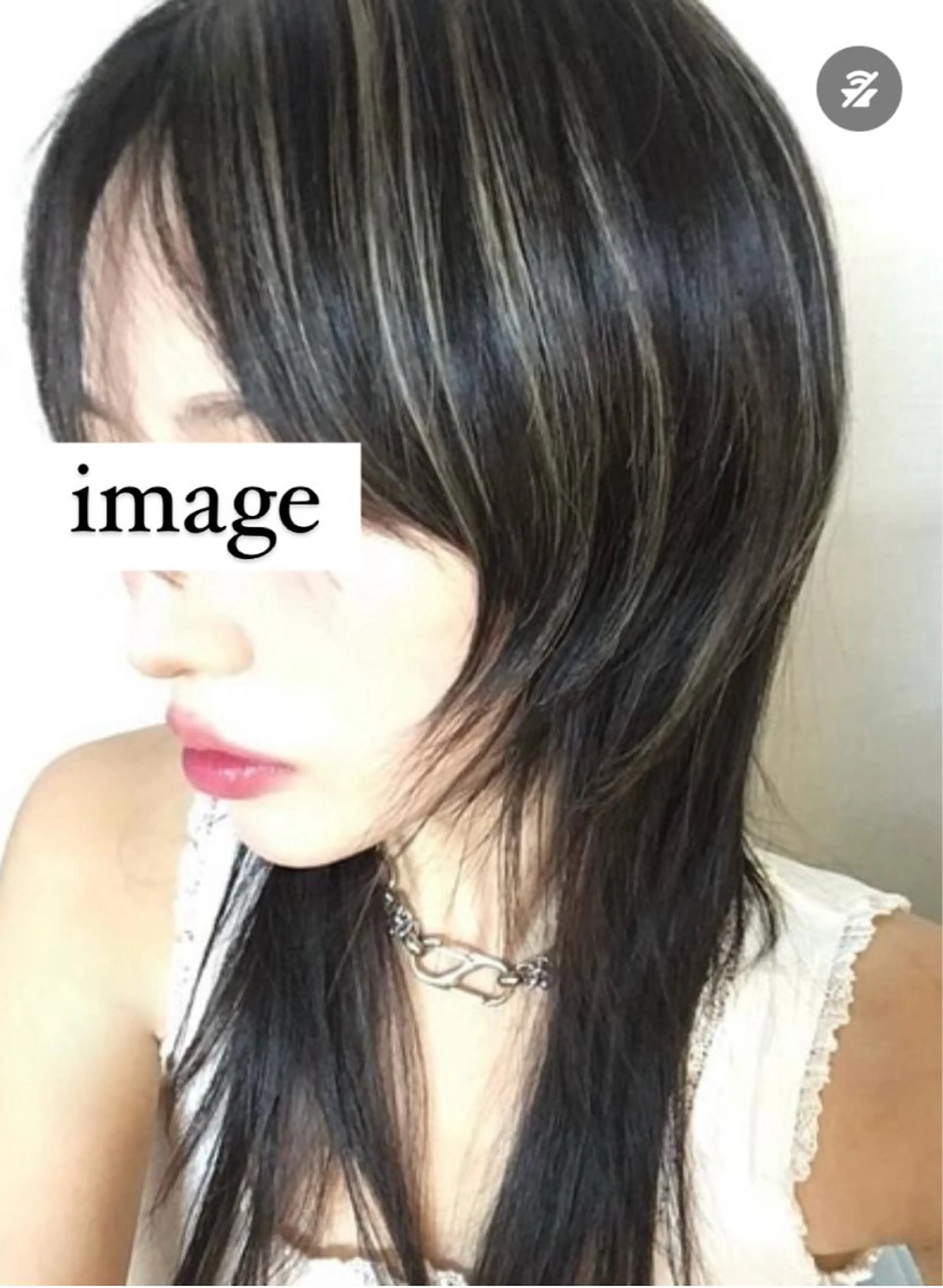 セミロング カラー バレイヤージュ 韓国風ヘア レイヤーカット 韓国リアルハッシュ レイヤーカットのヘアスタイル