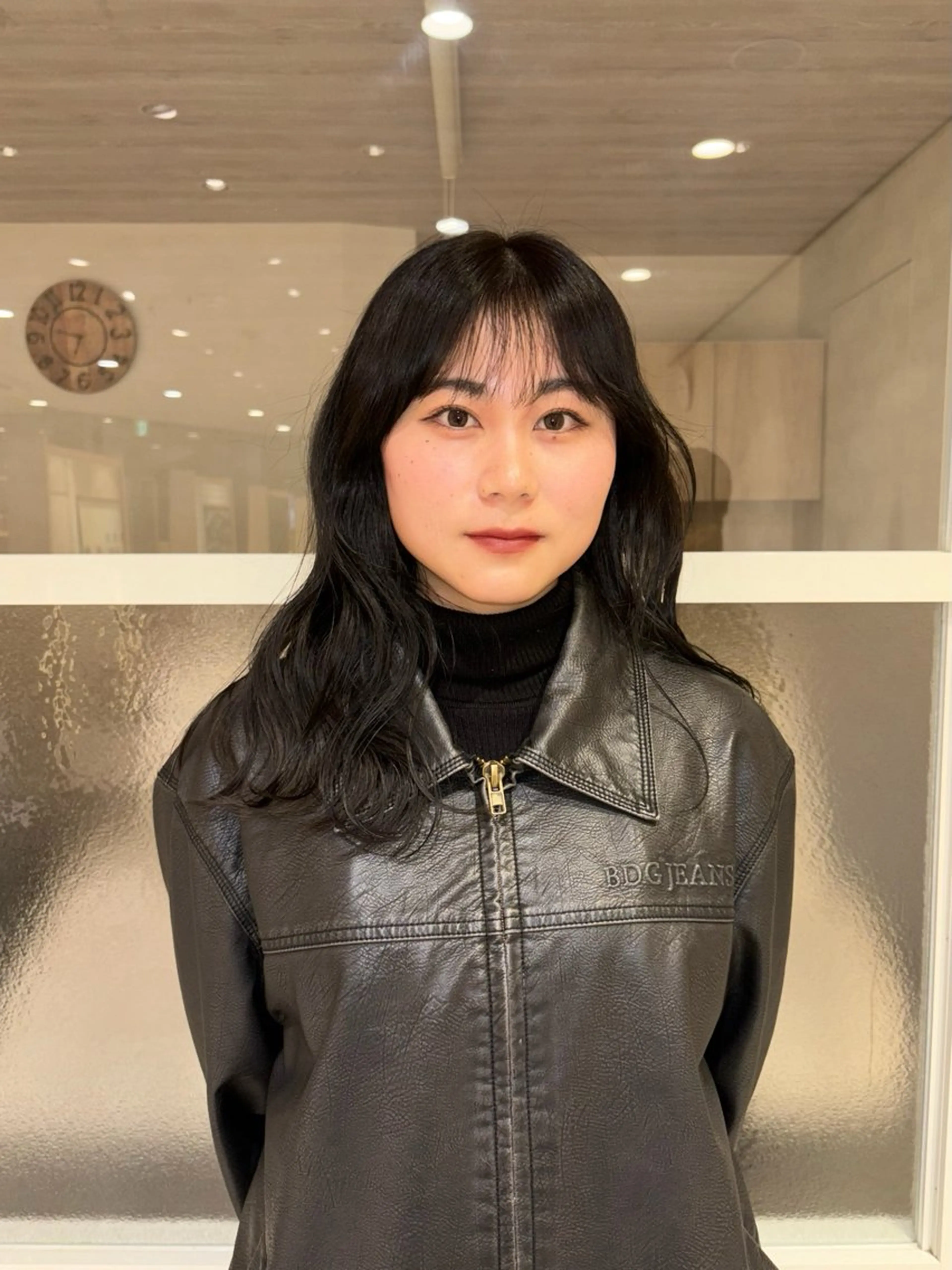 セミロング カラー カット ヘアカラー トリートメント izumi/ ボブ/パーマのヘアスタイル