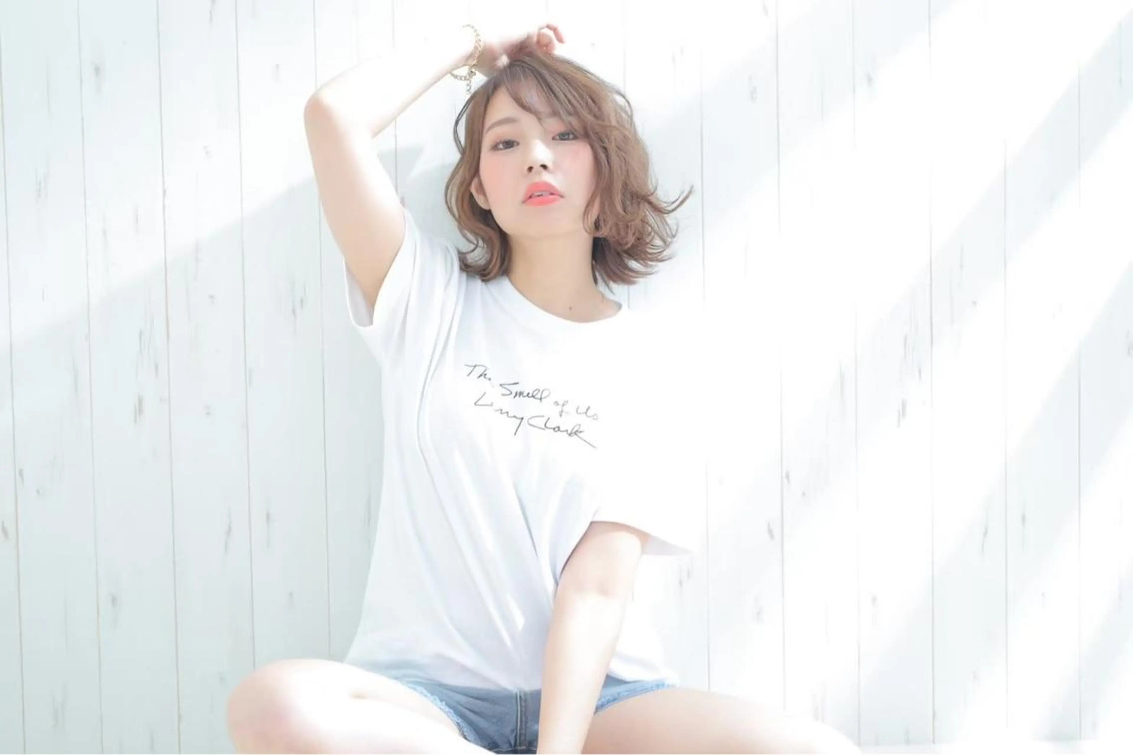 ショート LEVIJU hair所属・韓国ヘア🕊村上 ののこ🕊のヘアスタイル